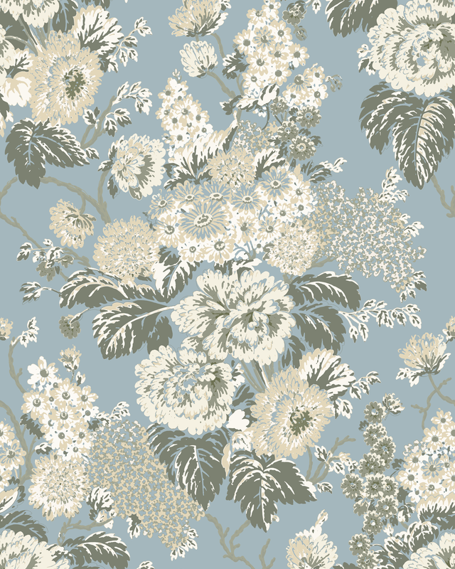 Colette Pillow in Wedgewood | Fern