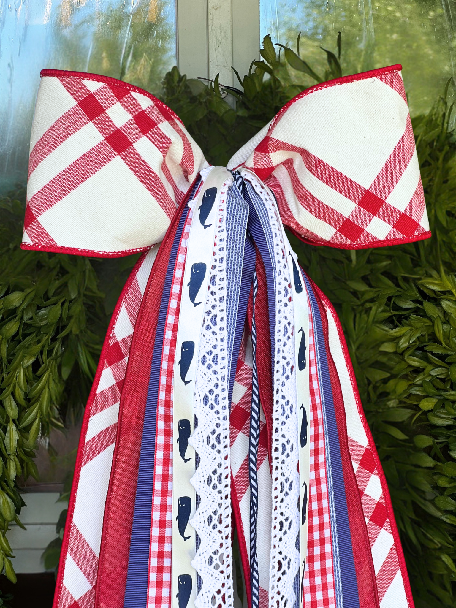 Cape Cottage Wreath Ribbon