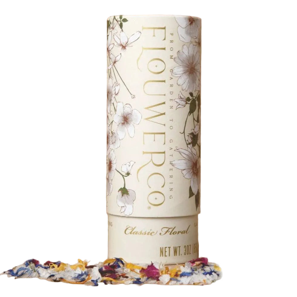 Classic Floral Garnishing Salt