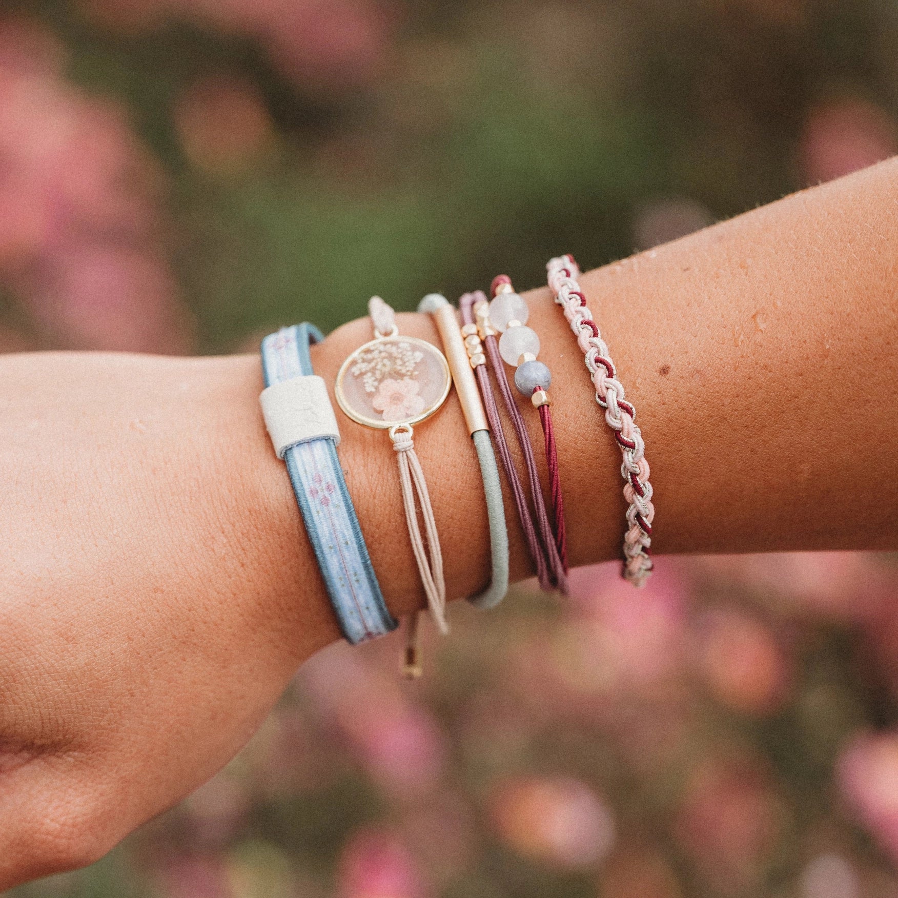 Bloom Hair Tie Bracelets
