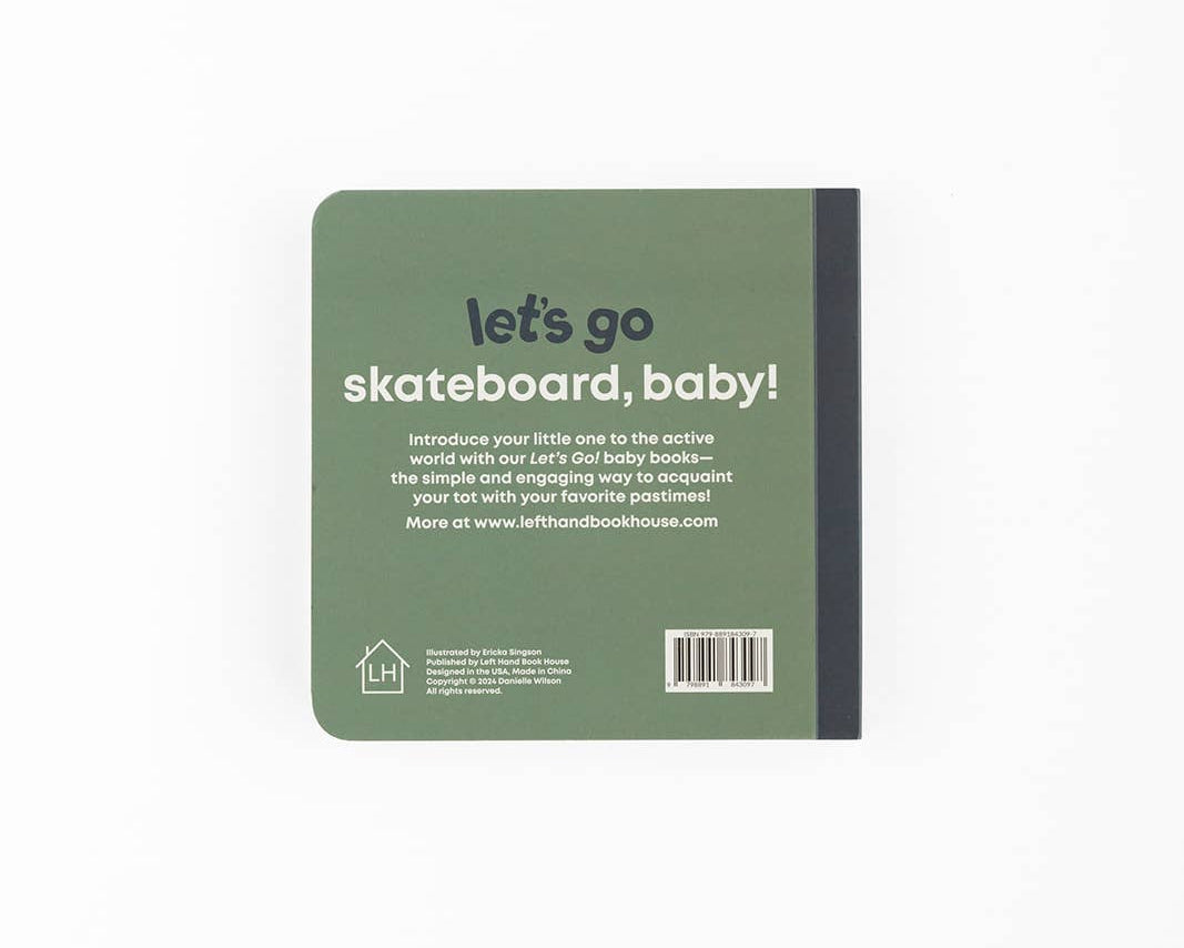 Skater Baby- Board Book