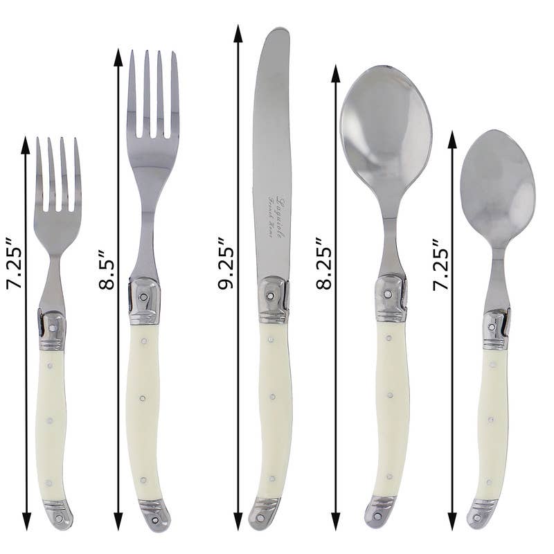 Laguiole Stainless Steel Flatware Set