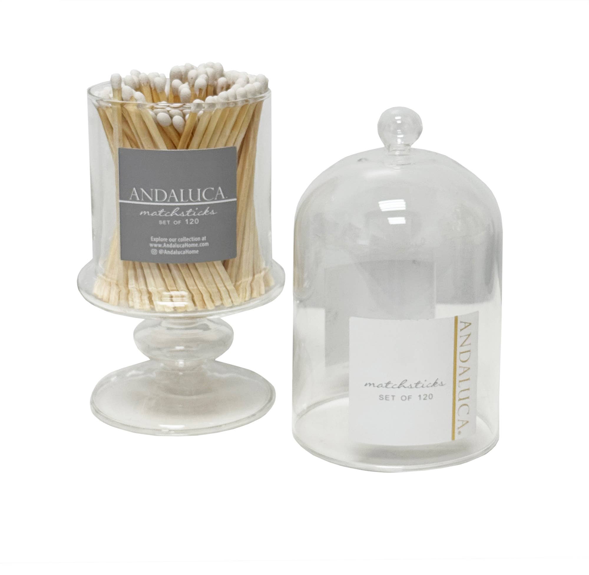 Glass Match Cloche