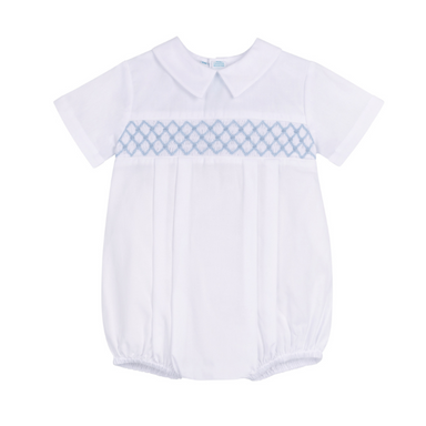 Boys Signature Smocked Romper