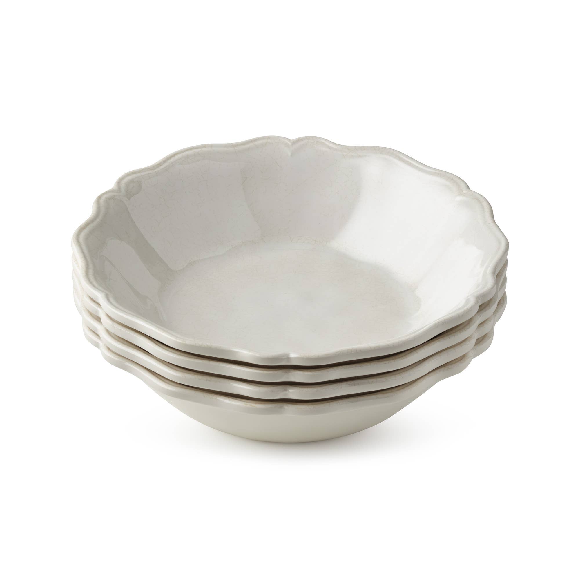 Isabella Cream Melamine All Purpose Bowl