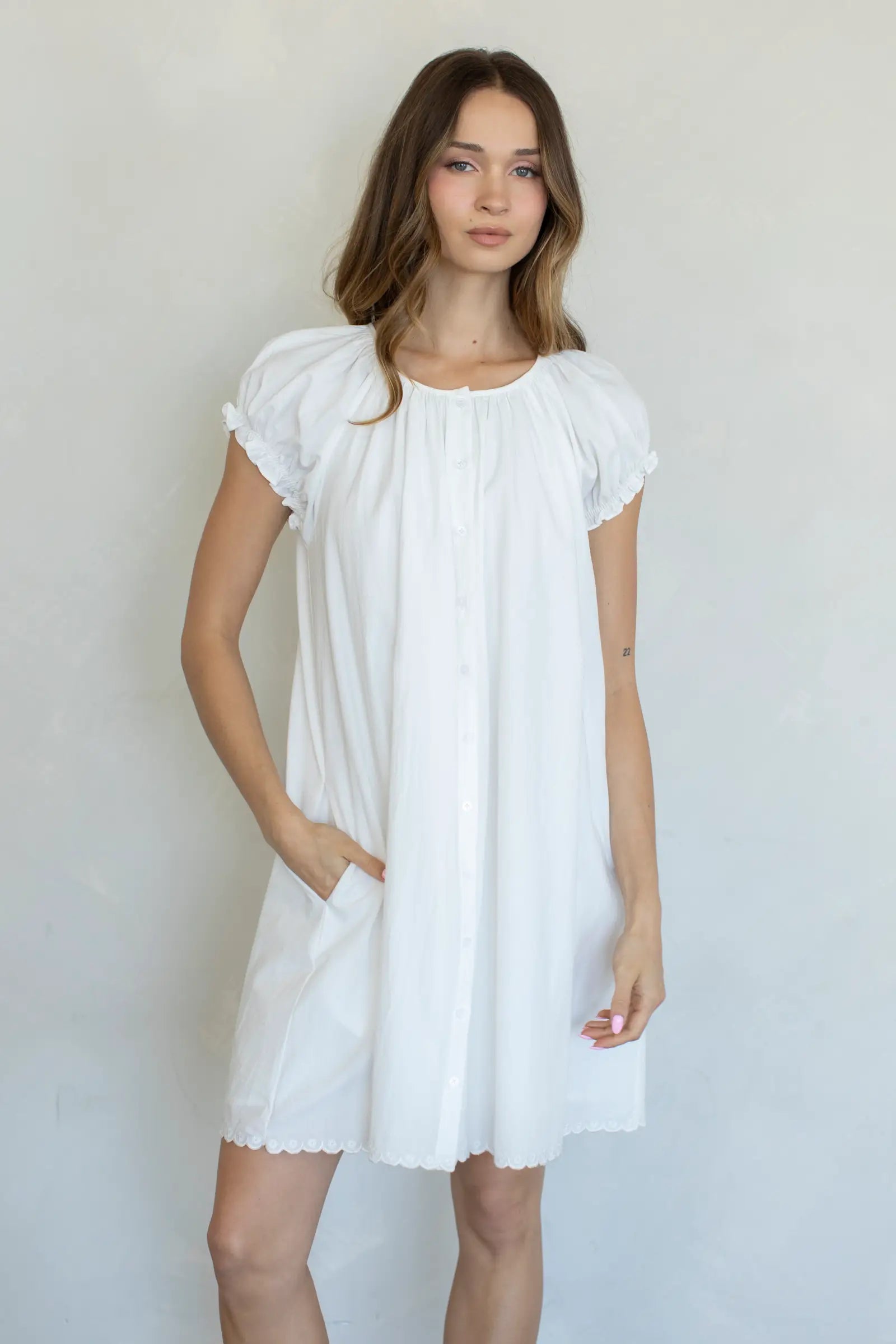 Blair Eyelet Midi Dress