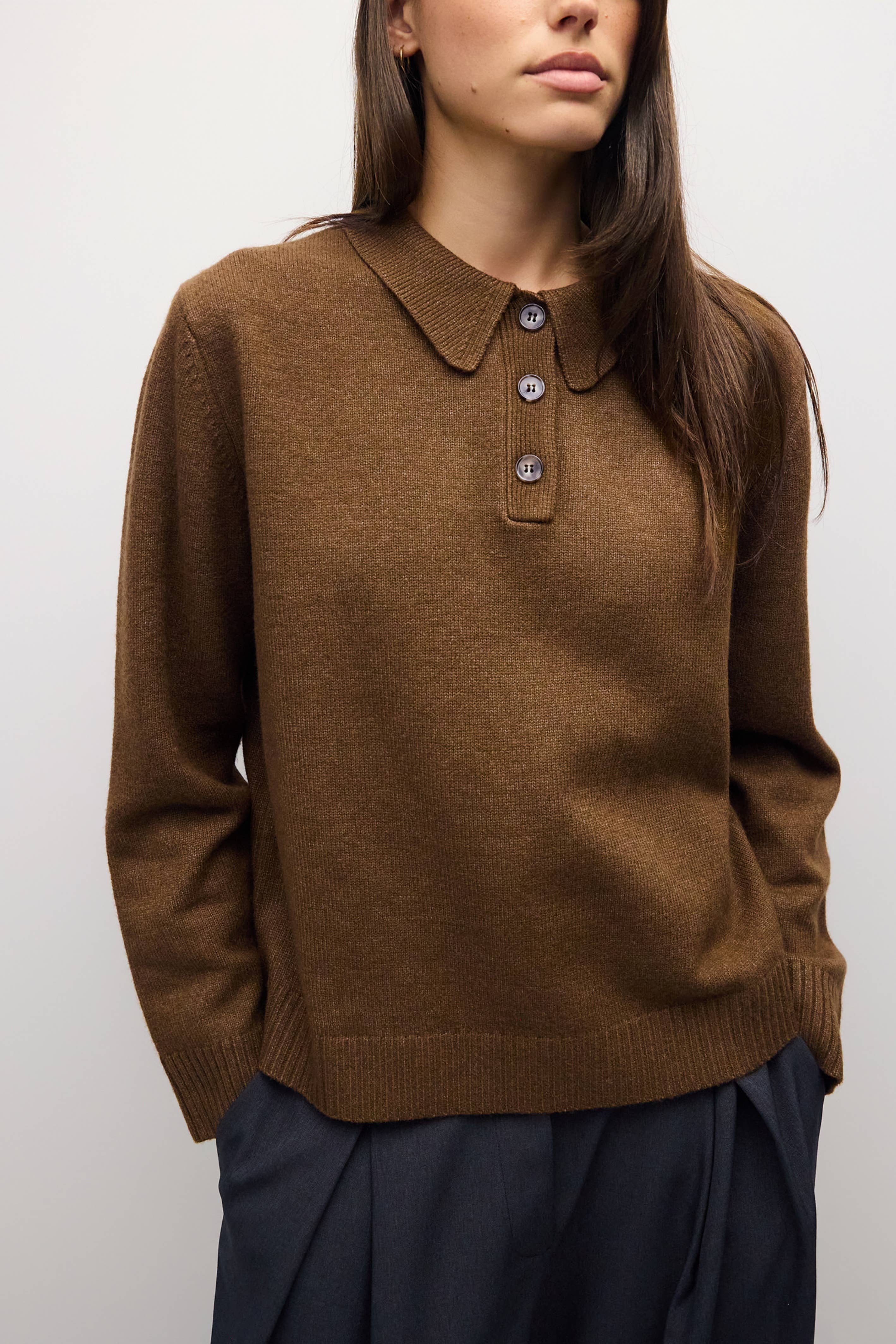Maeve Polo Sweater