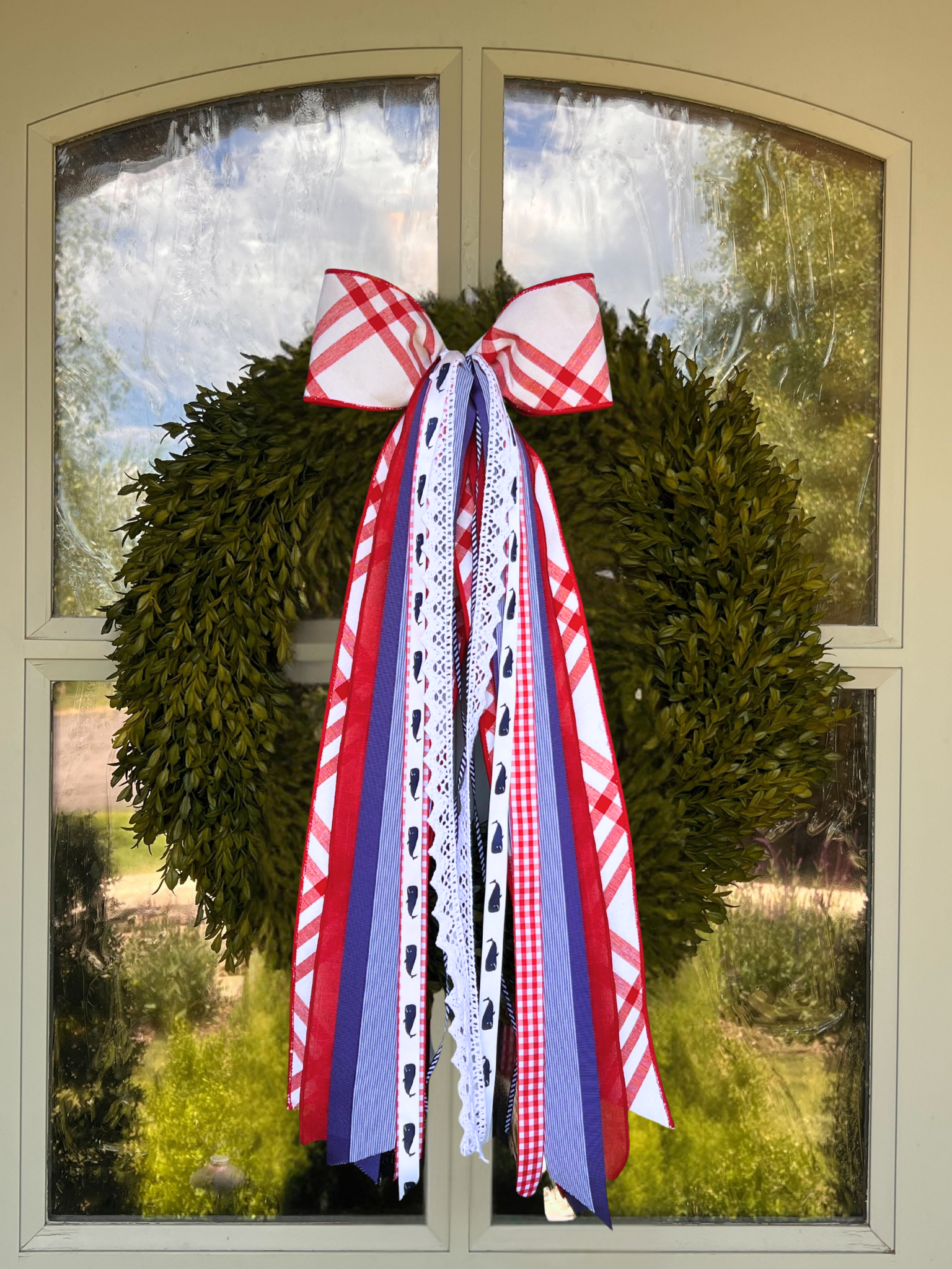 Cape Cottage Wreath Ribbon