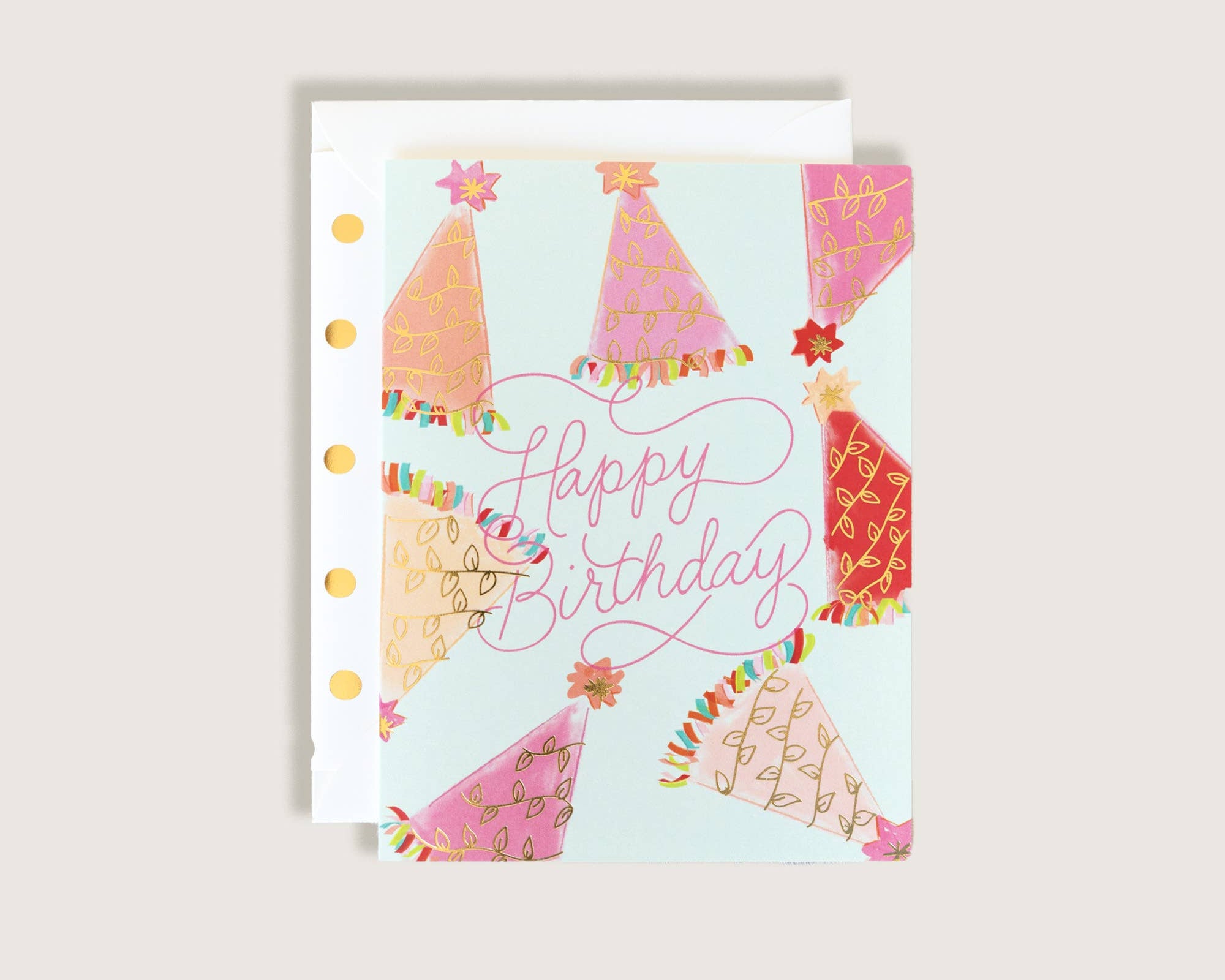 Happy Birthday Hats Card