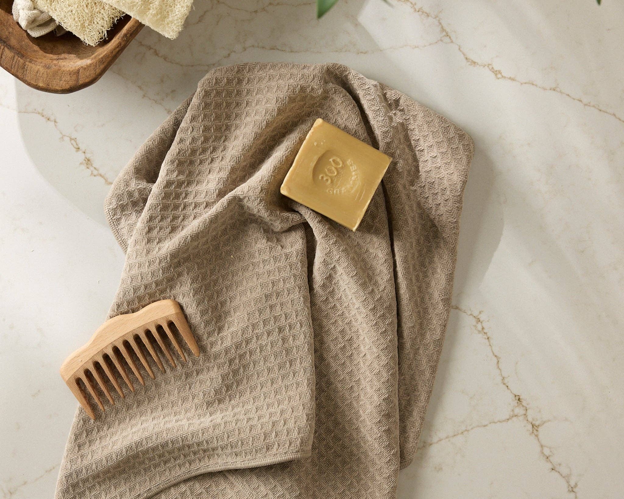 Latte Truffle Hand Towel