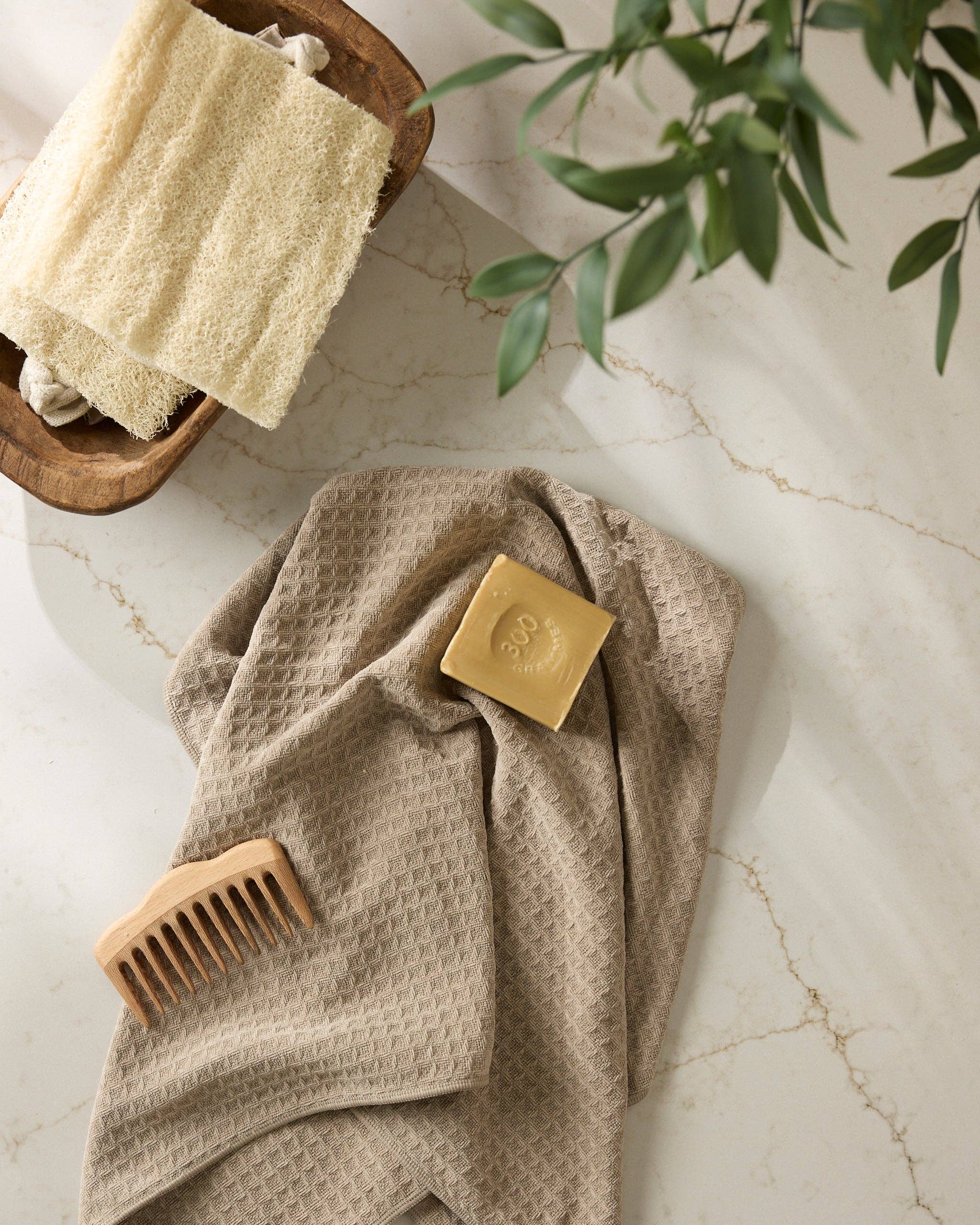 Latte Truffle Hand Towel