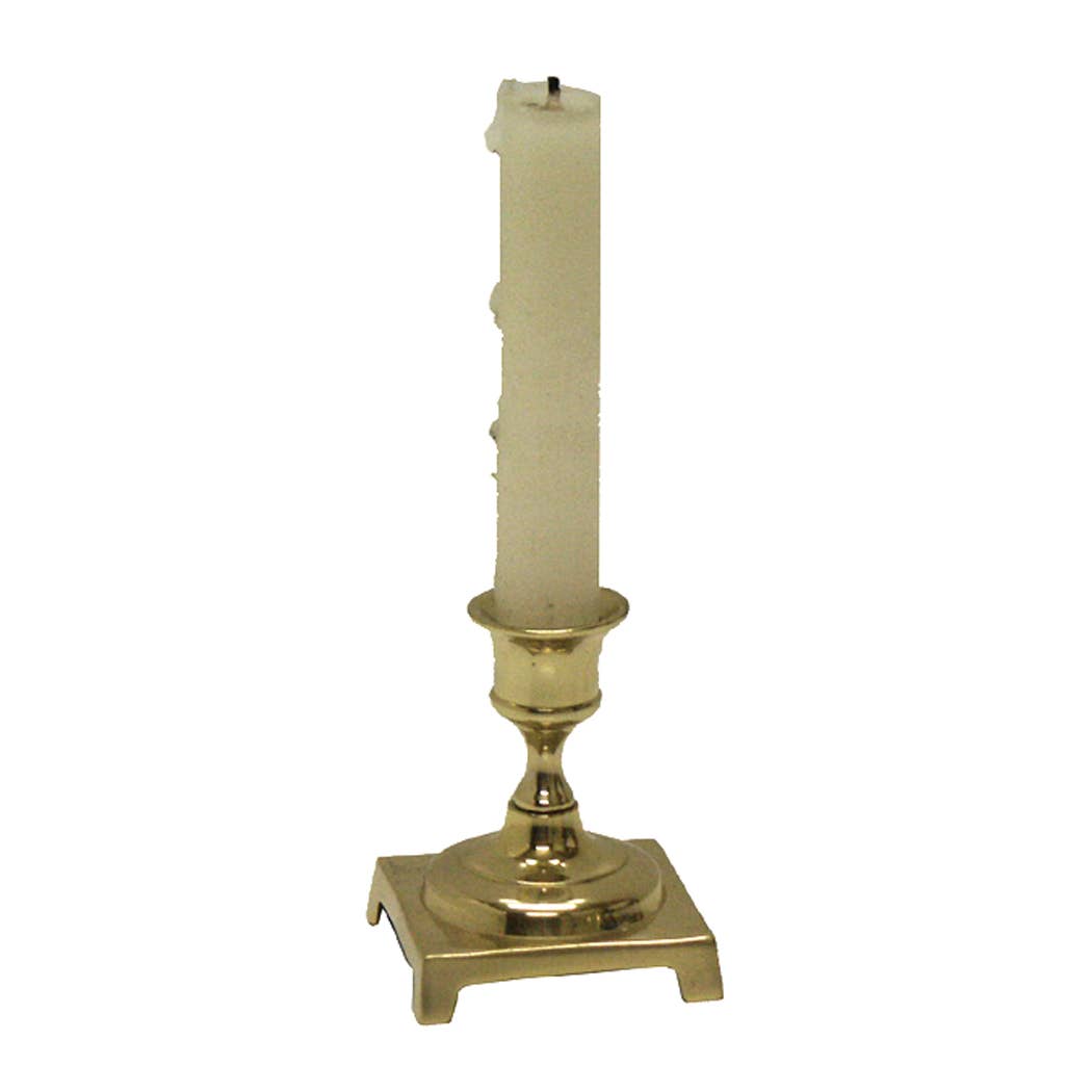 Solid Brass Candle Holder