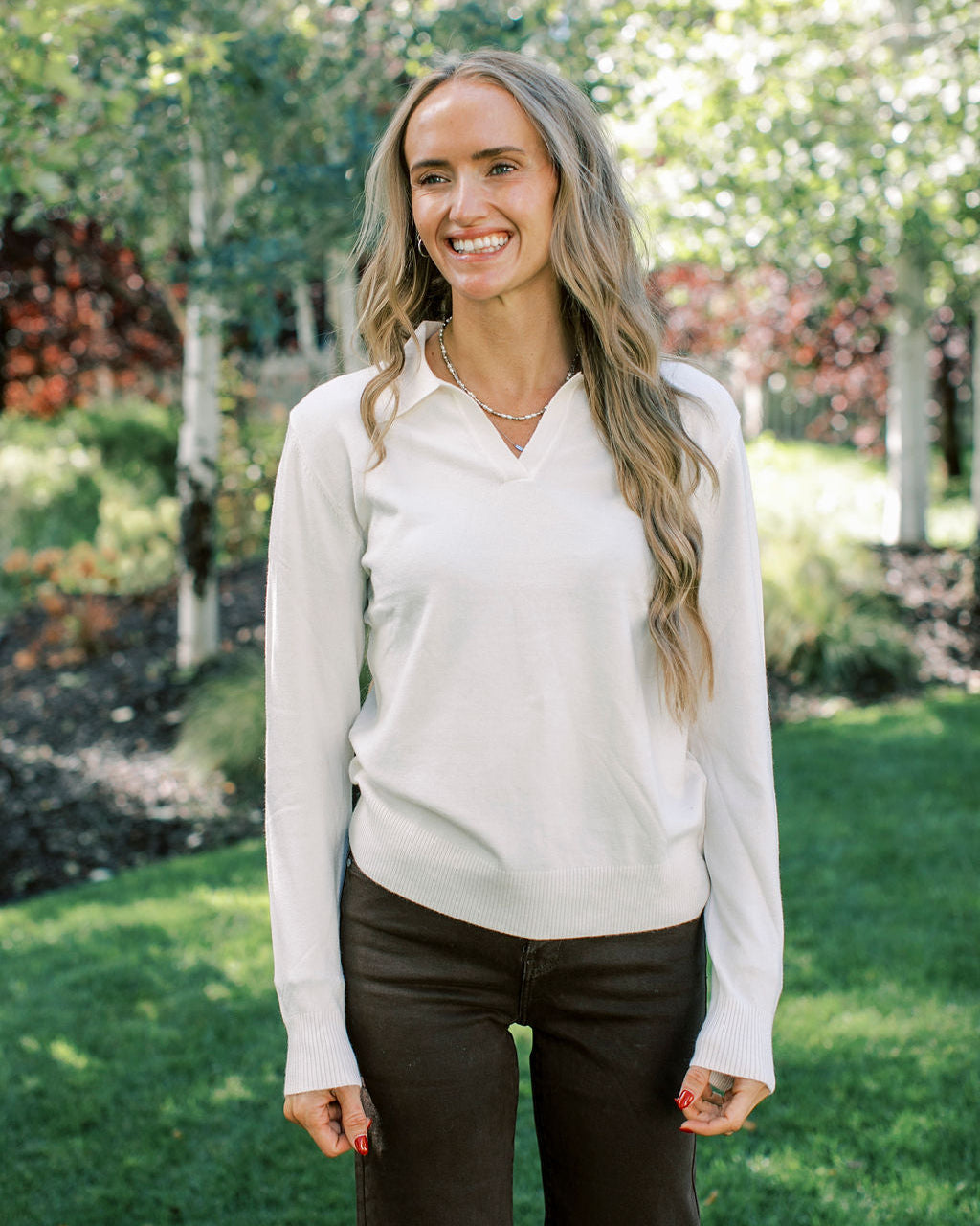Mallory V-Neck Sweater