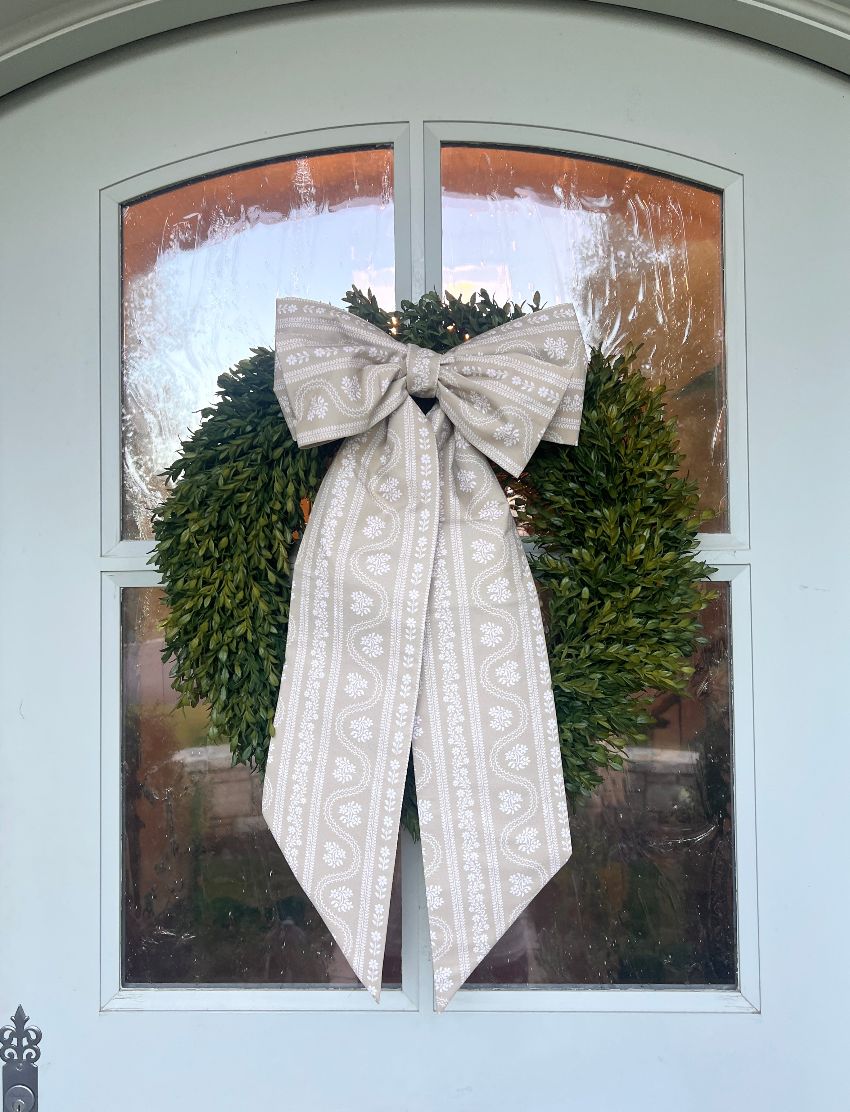 Celeste Toasted Honey Wreath Bow