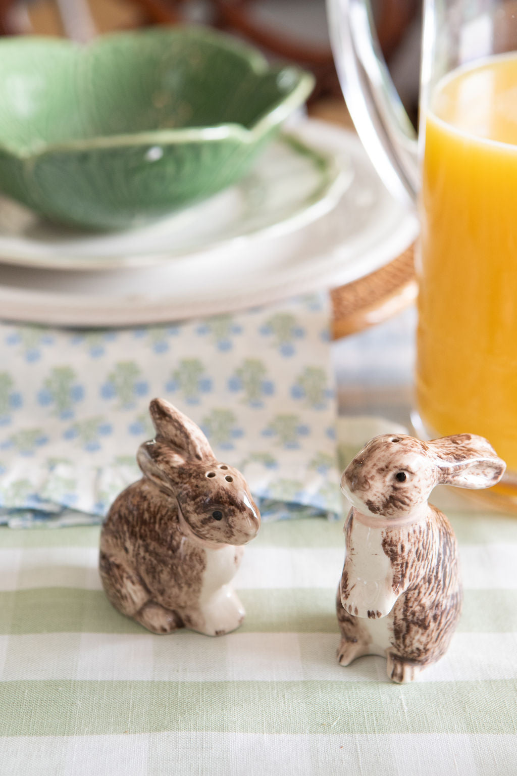 Clever Creatures Bunny Salt and Pepper Set