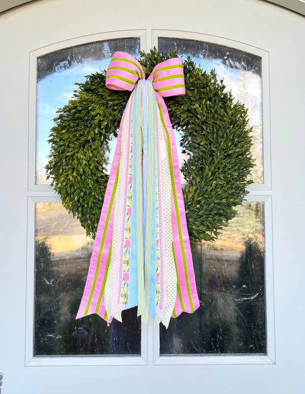 Blushing Blooms Wreath Ribbon