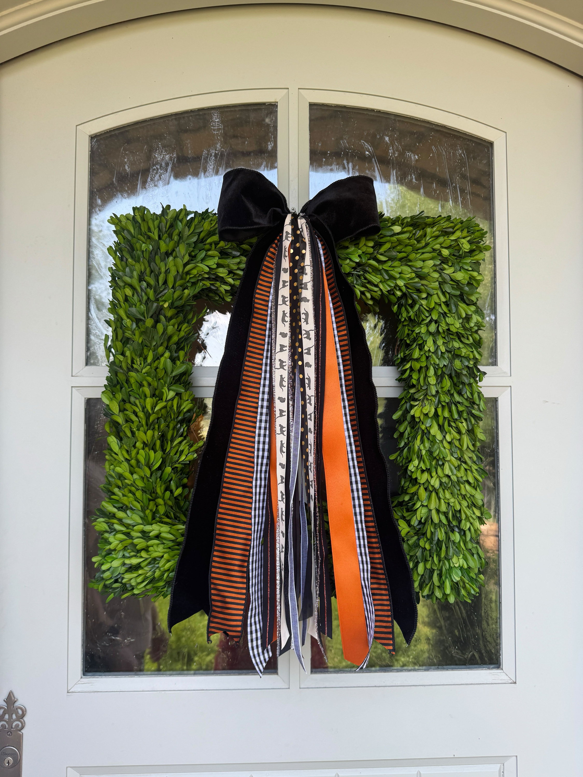 Black Magic Wreath Ribbon