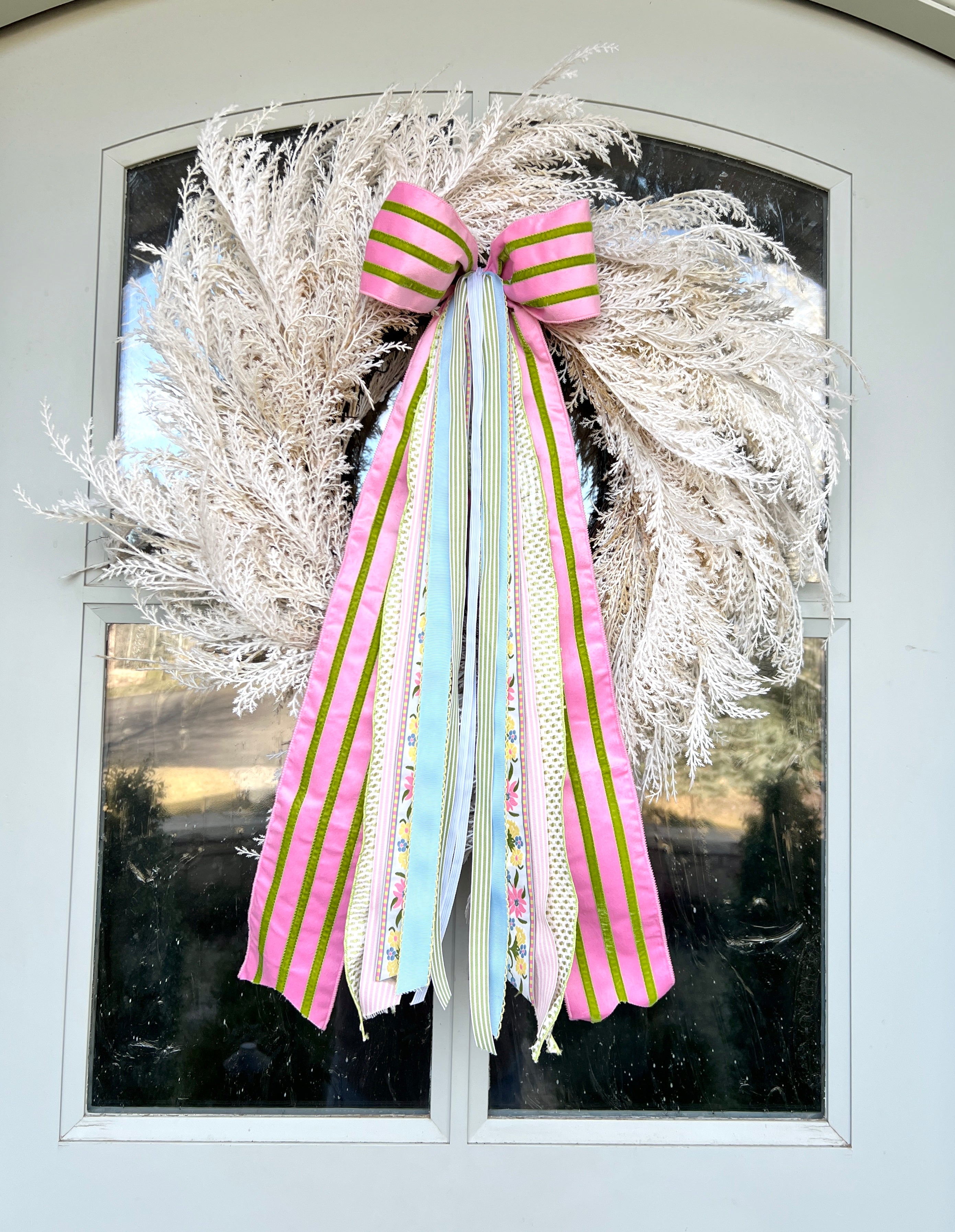 Blushing Blooms Wreath Ribbon