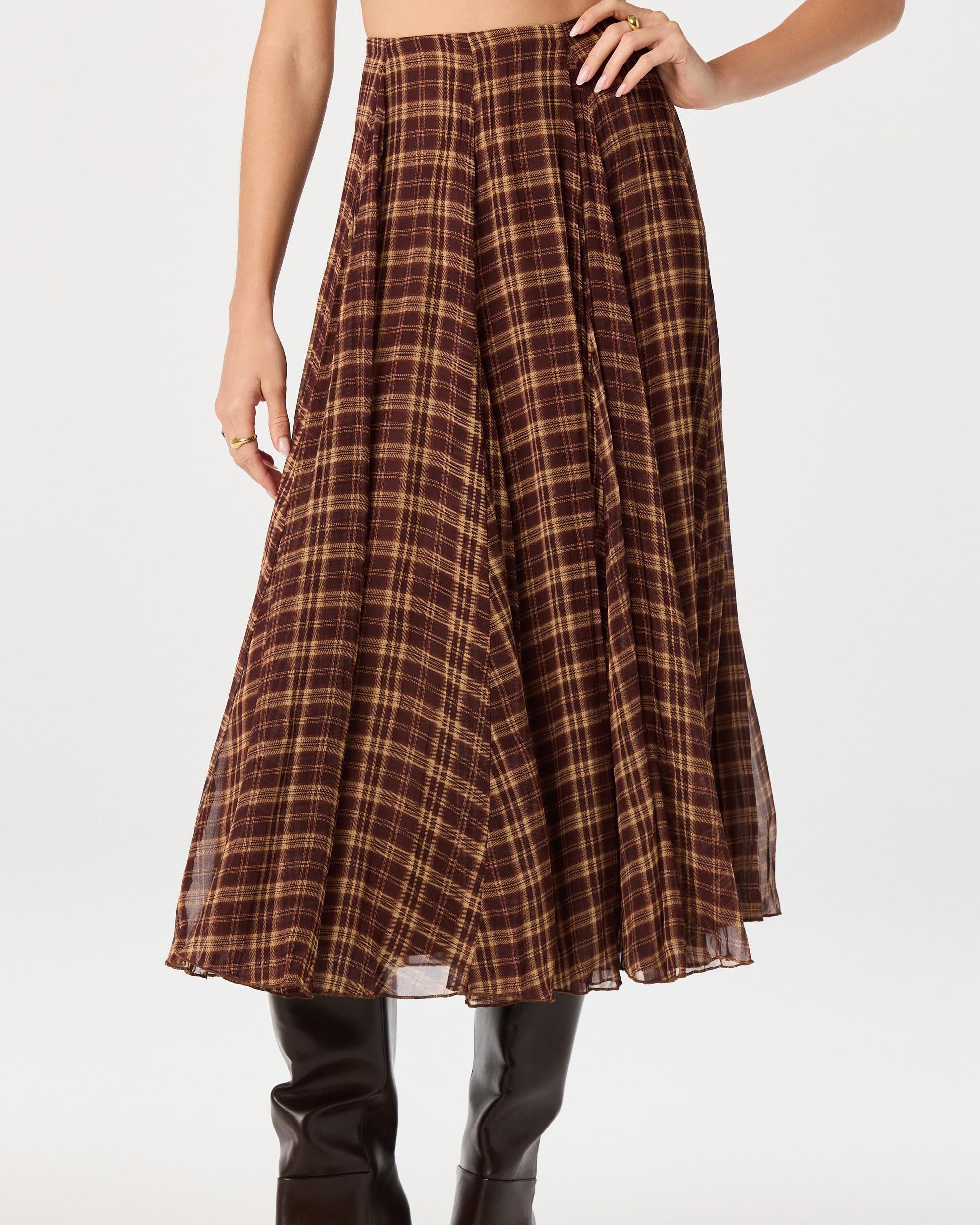 Fiori Midi Skirt
