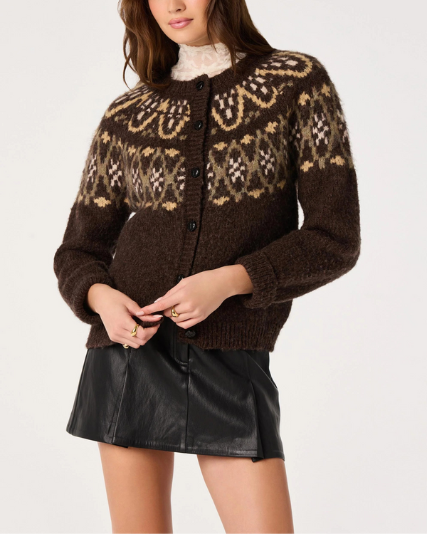 Irene Fair Isle Cardigan