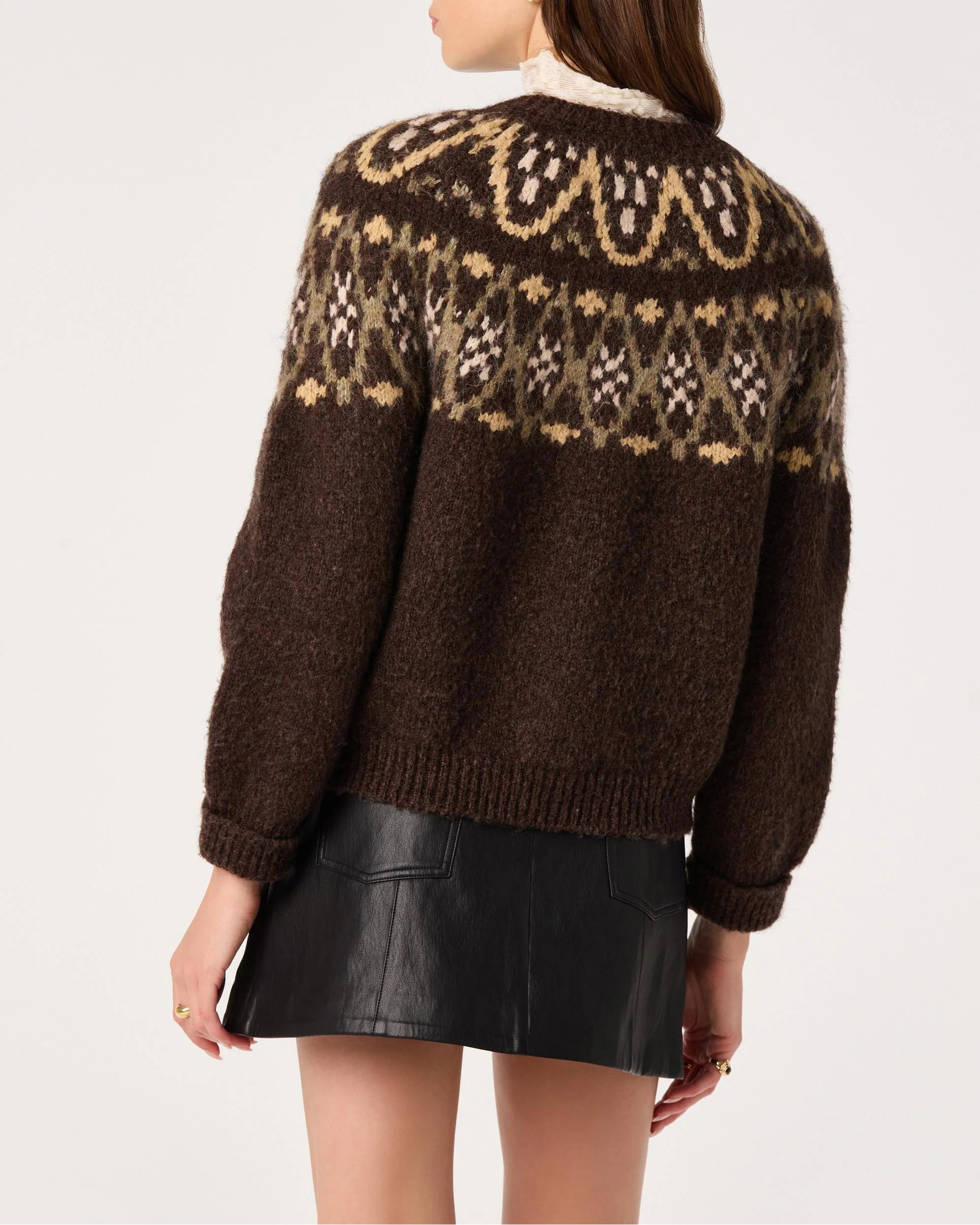 Irene Fair Isle Cardigan