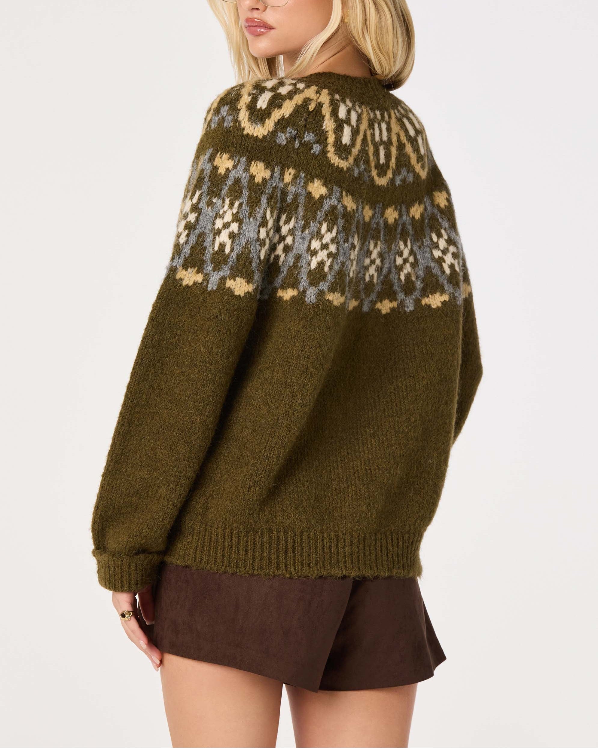 Irene Fair Isle Cardigan