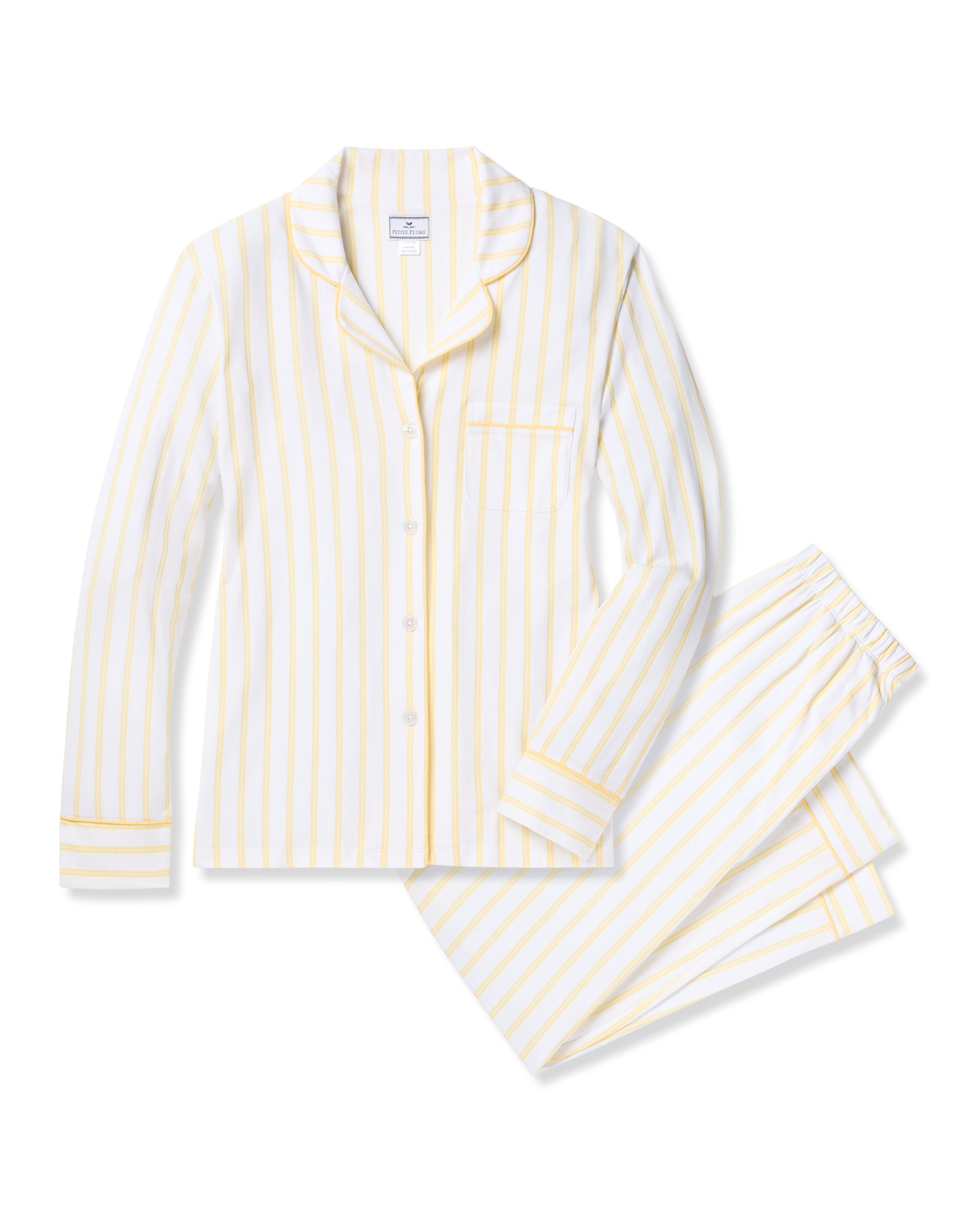 Women's Pima Pajama in Sunny Stripe