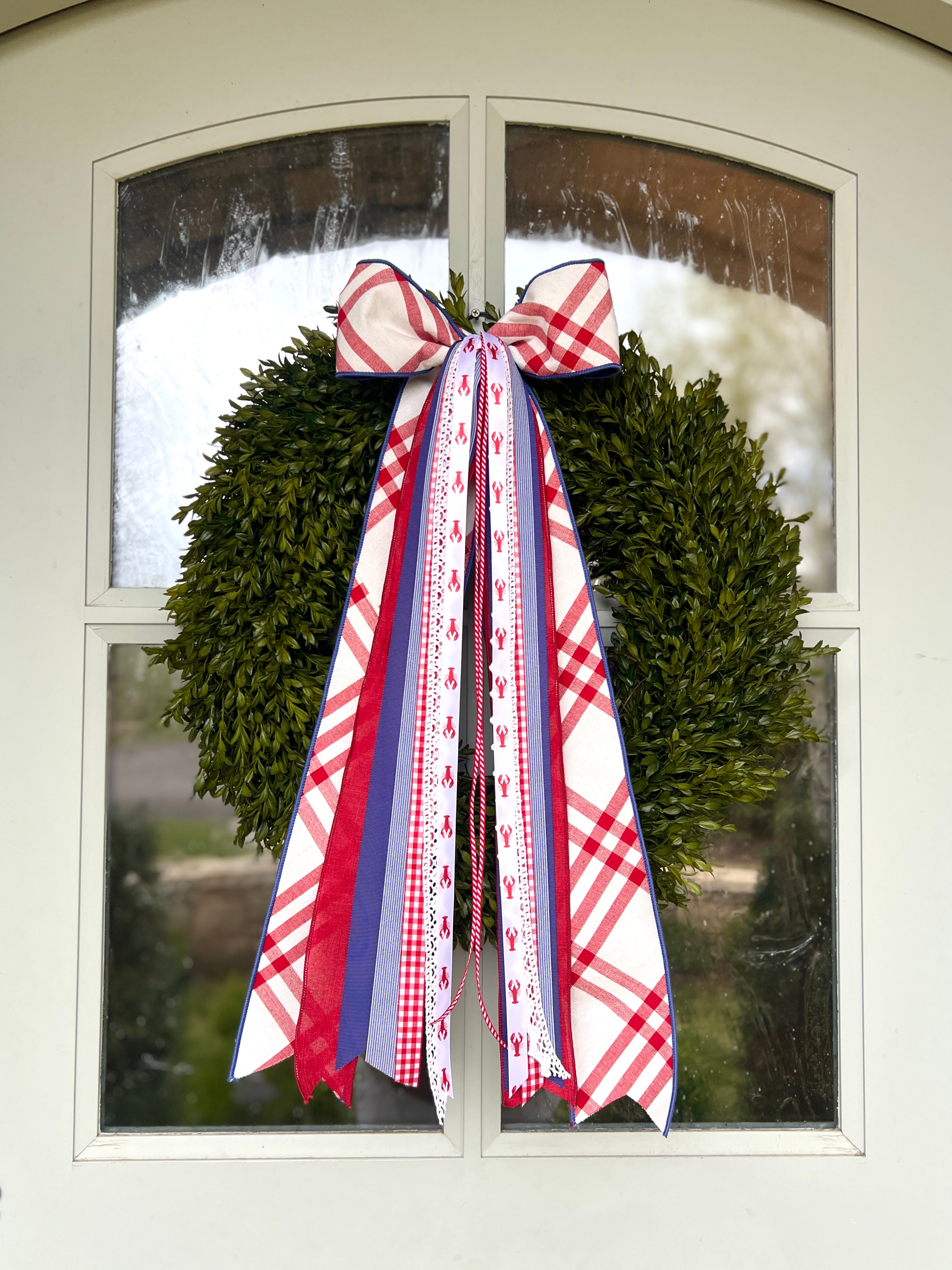 Cape Cottage Wreath Ribbon