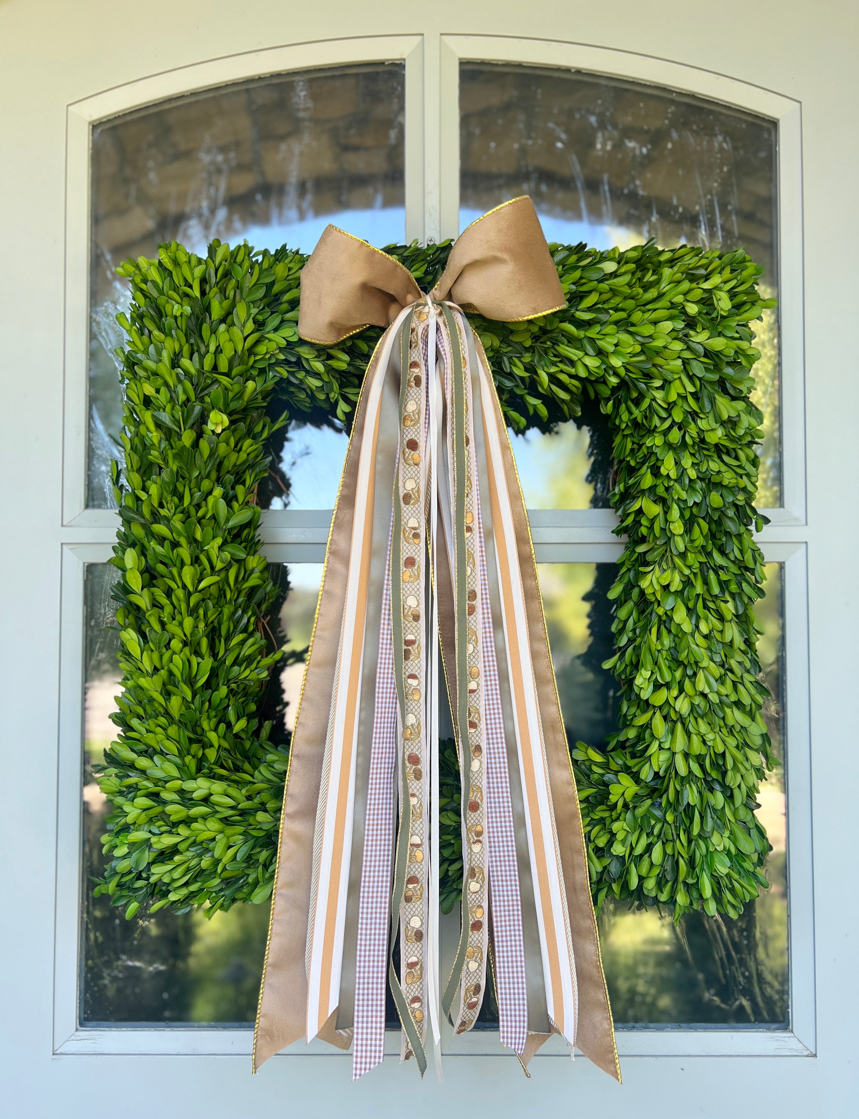 Crisp Autumn Wreath Ribbon