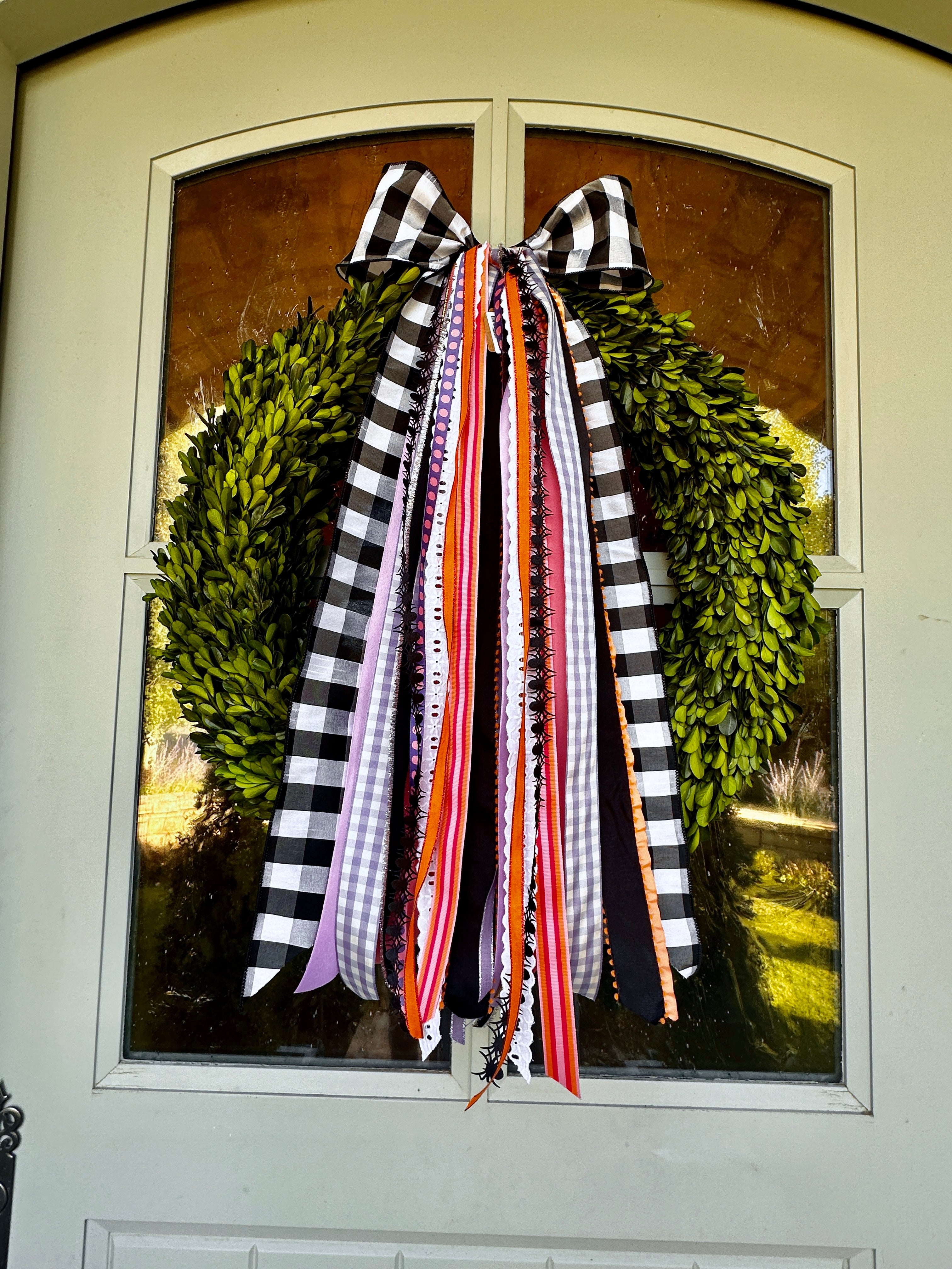 Gal-O-Ween Wreath Ribbon