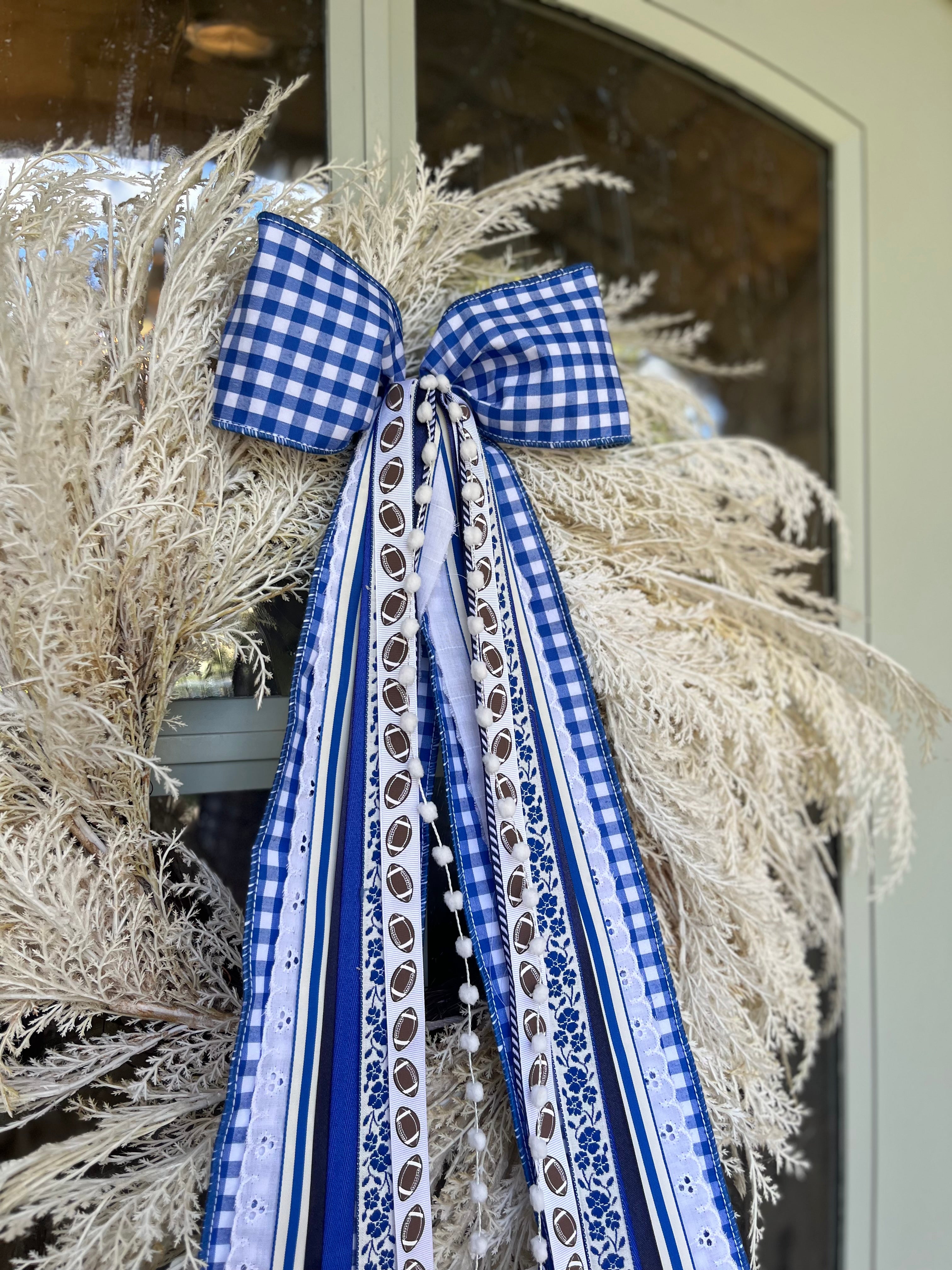 Game Day Wreath Ribbon