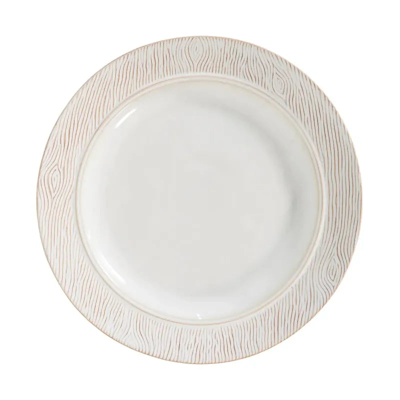 Blenheim Oak Whitewash Dinner Plate