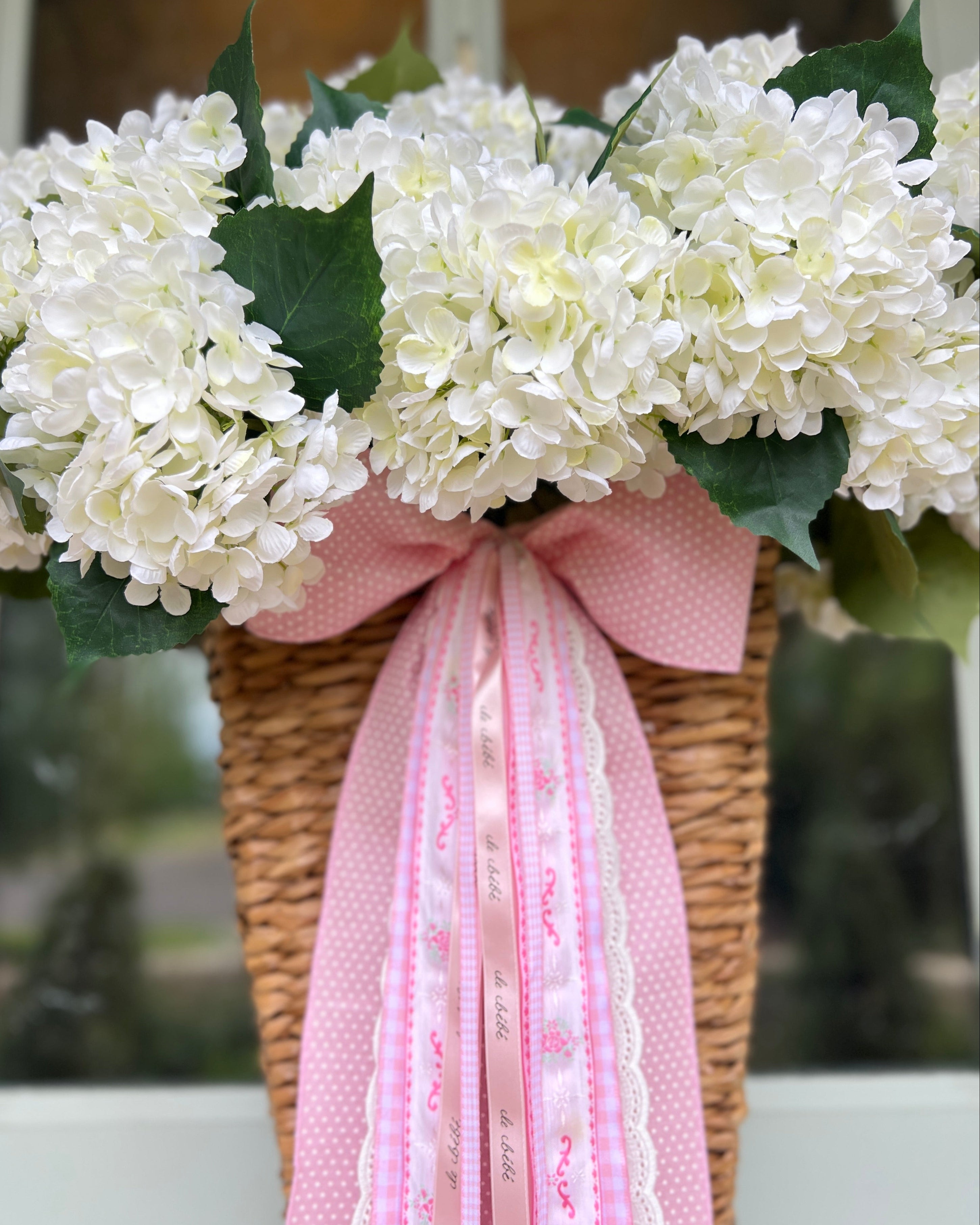 It's a Girl Wreath Ribbon