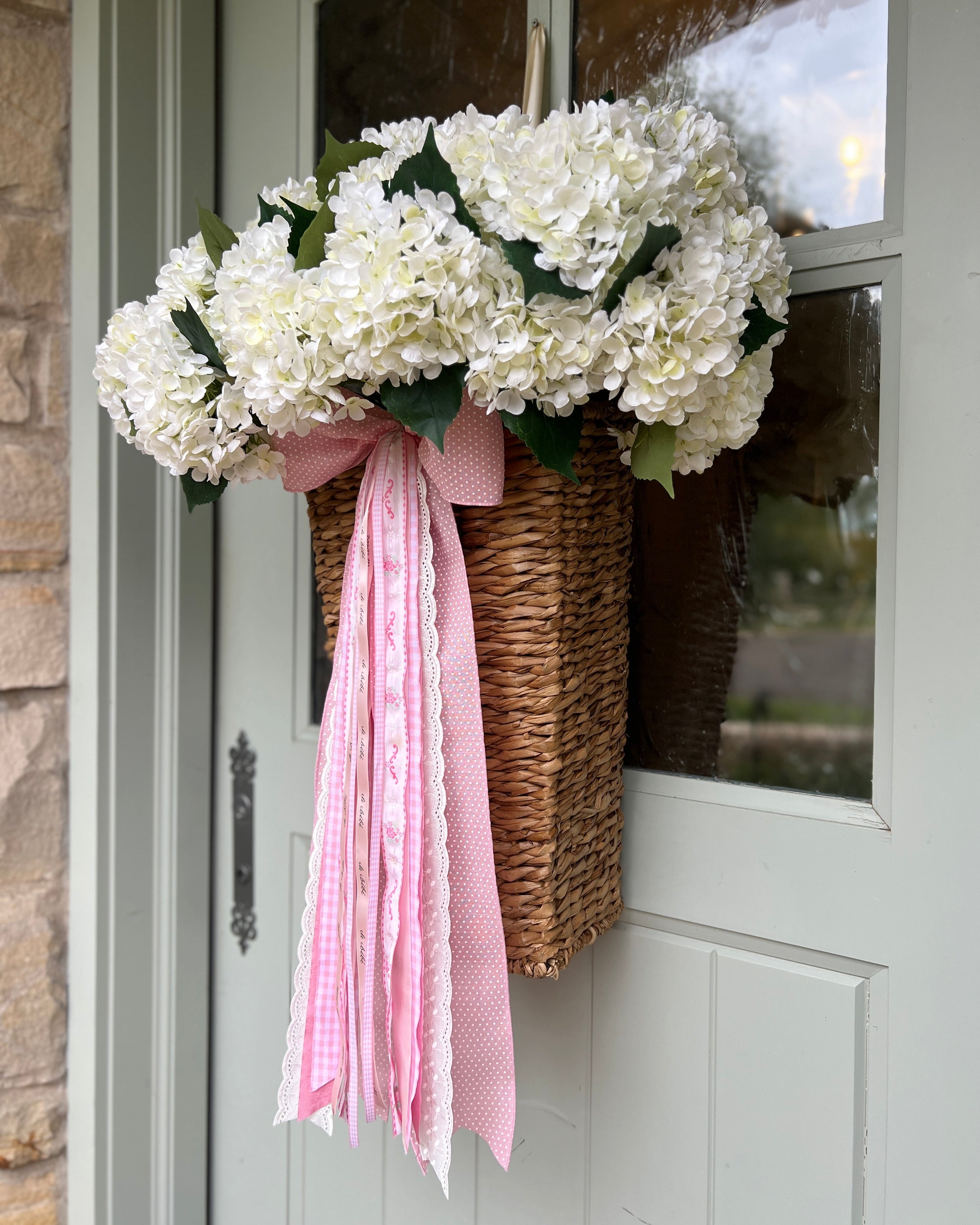 It's a Girl Wreath Ribbon