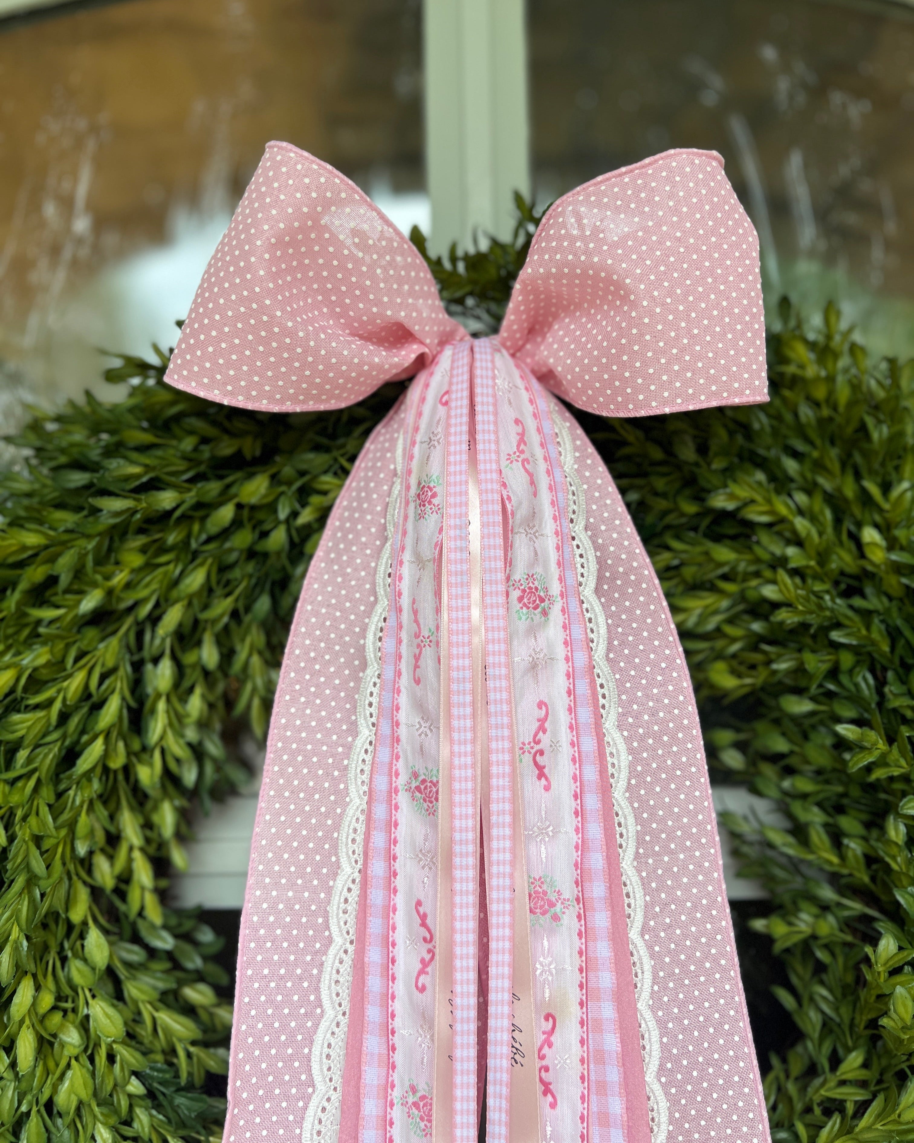 It's a Girl Wreath Ribbon
