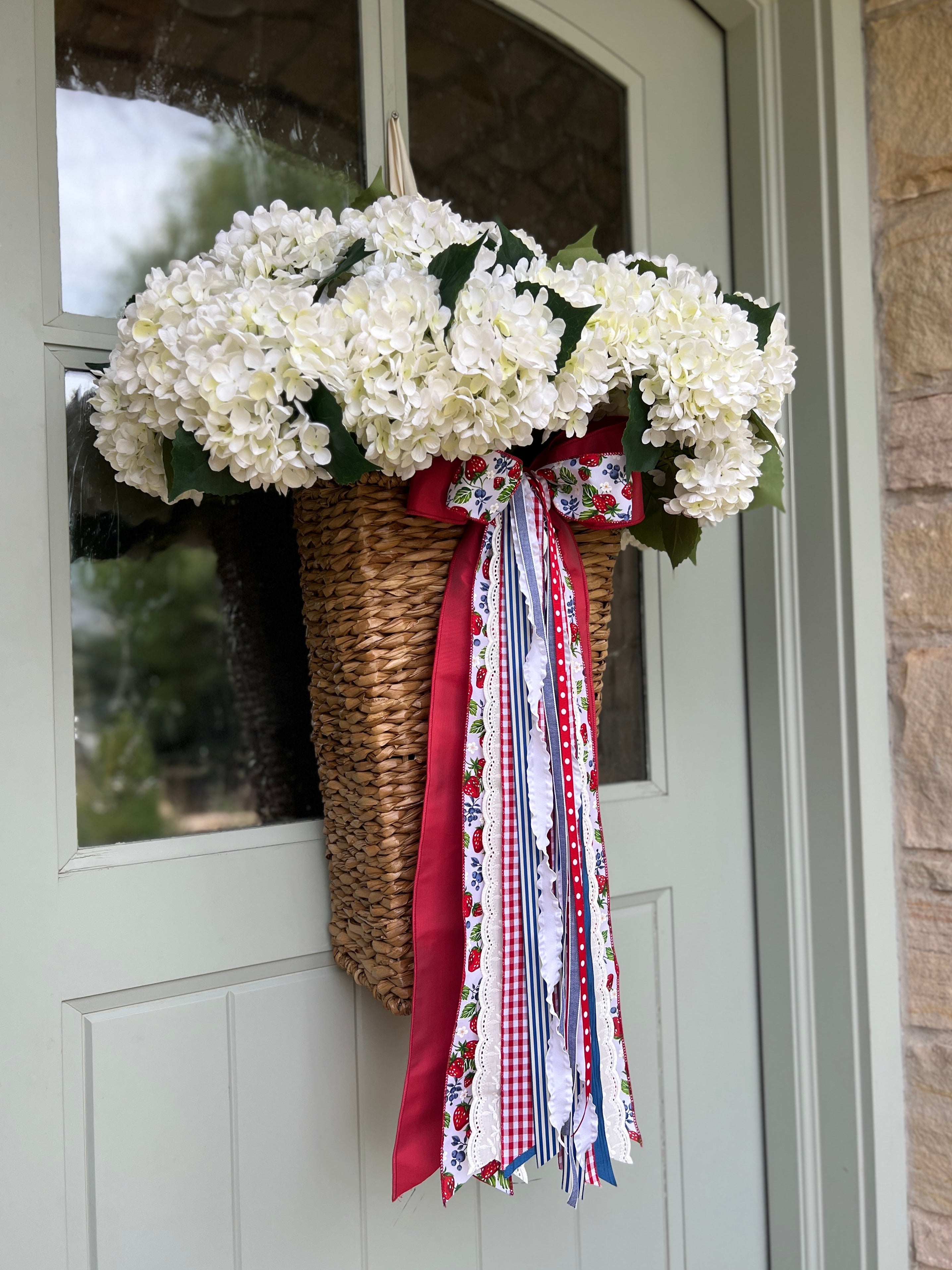 Berry Basket Wreath Ribbon