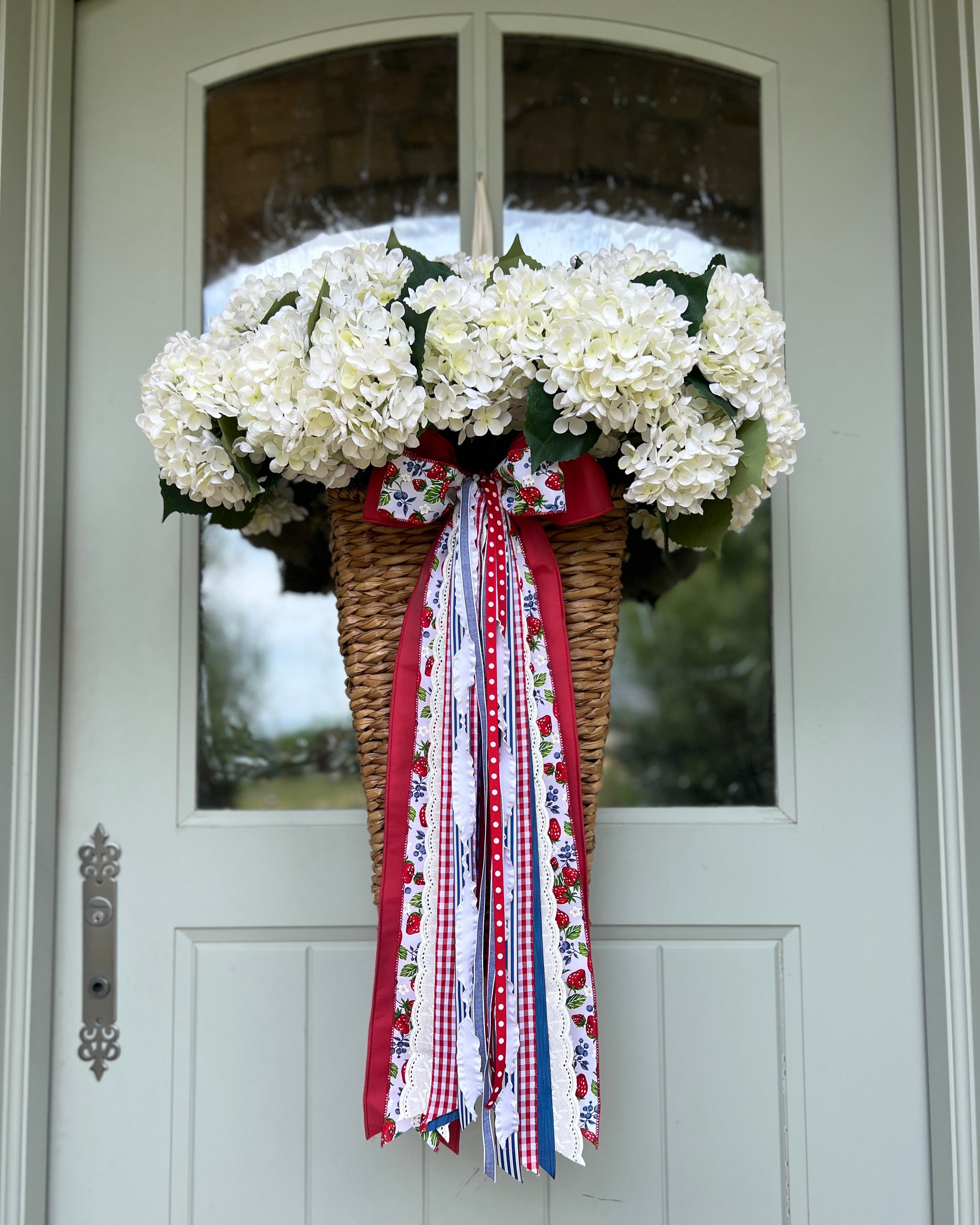 Berry Basket Wreath Ribbon