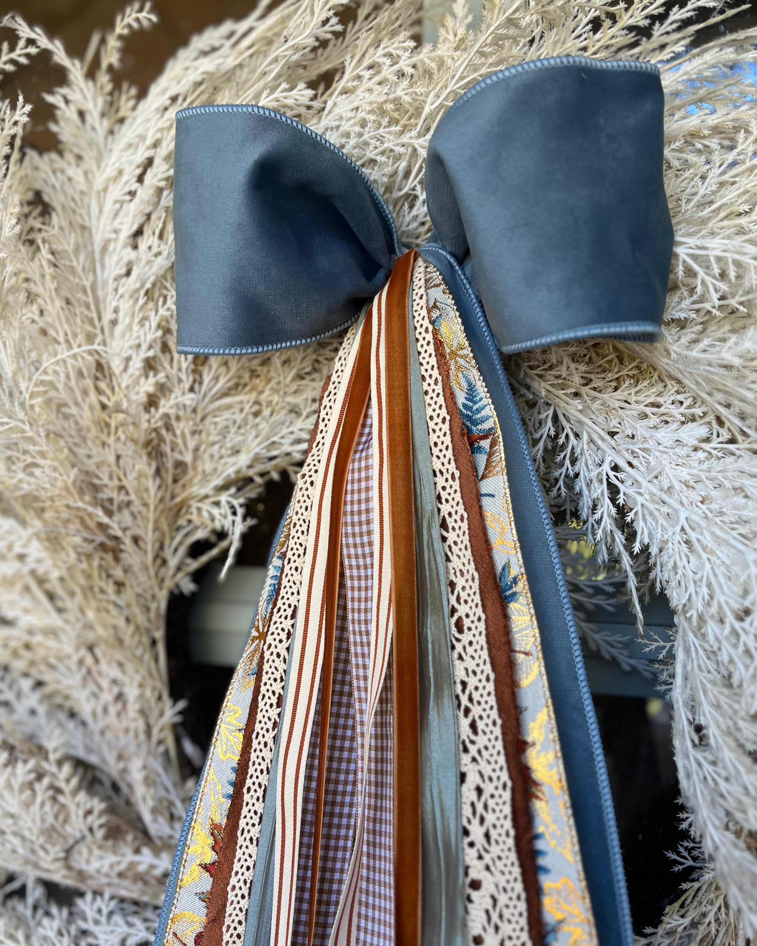 Autumn Sky Wreath Ribbon
