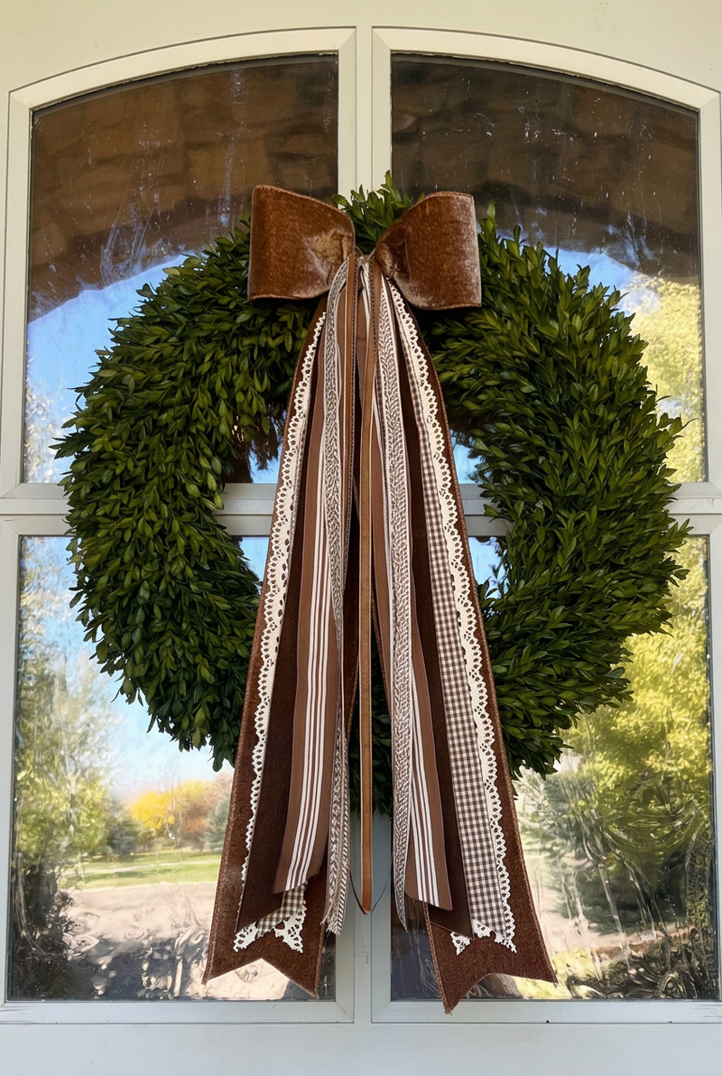 Cinnamon & Spice Wreath Ribbon