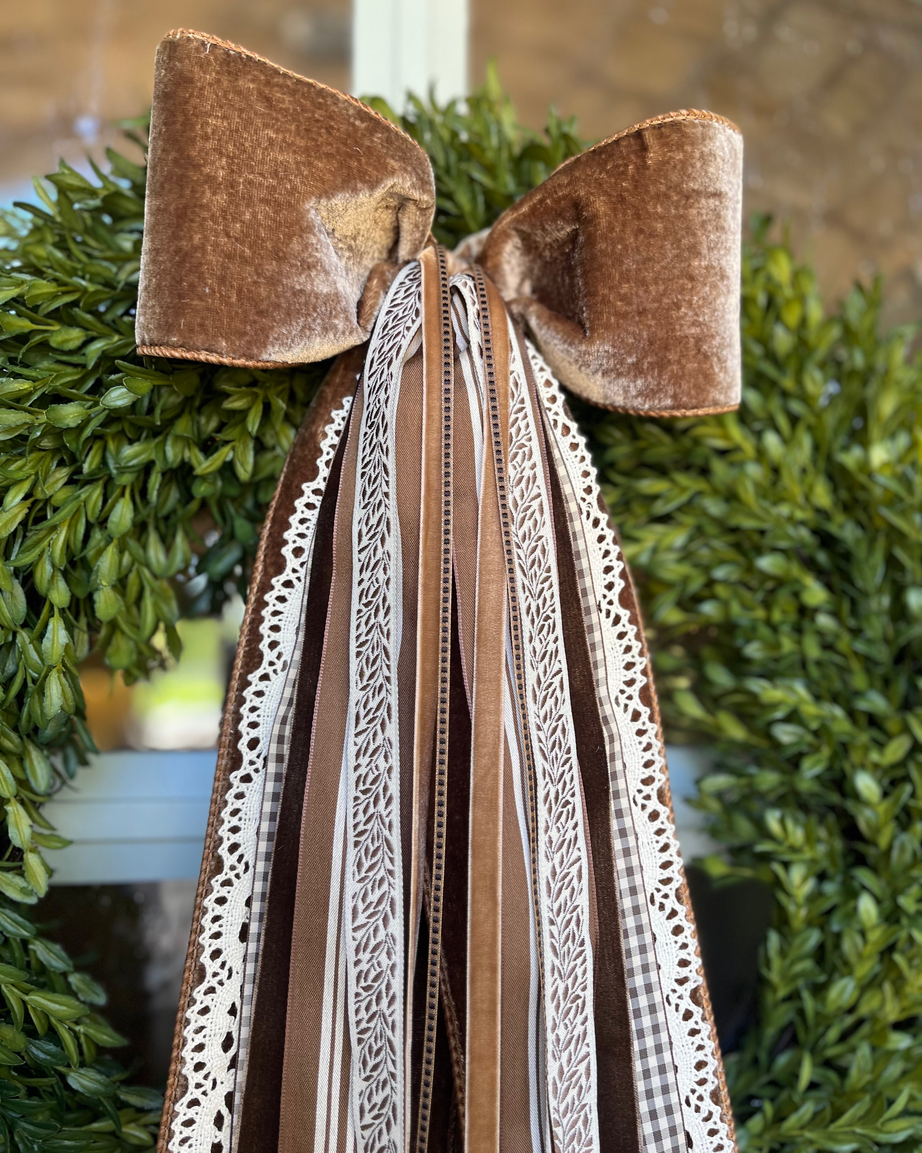 Cinnamon & Spice Wreath Ribbon