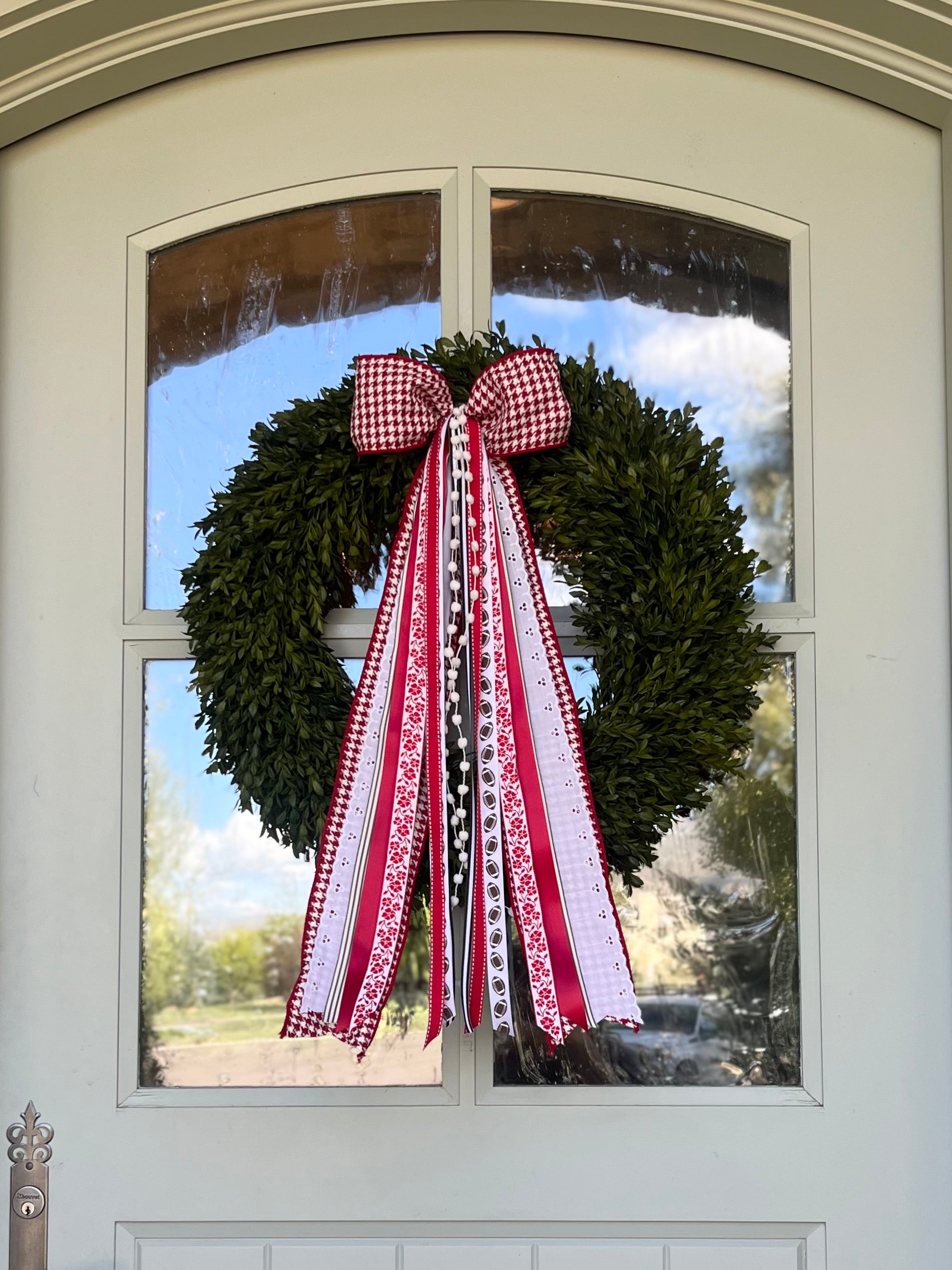 Game Day Wreath Ribbon