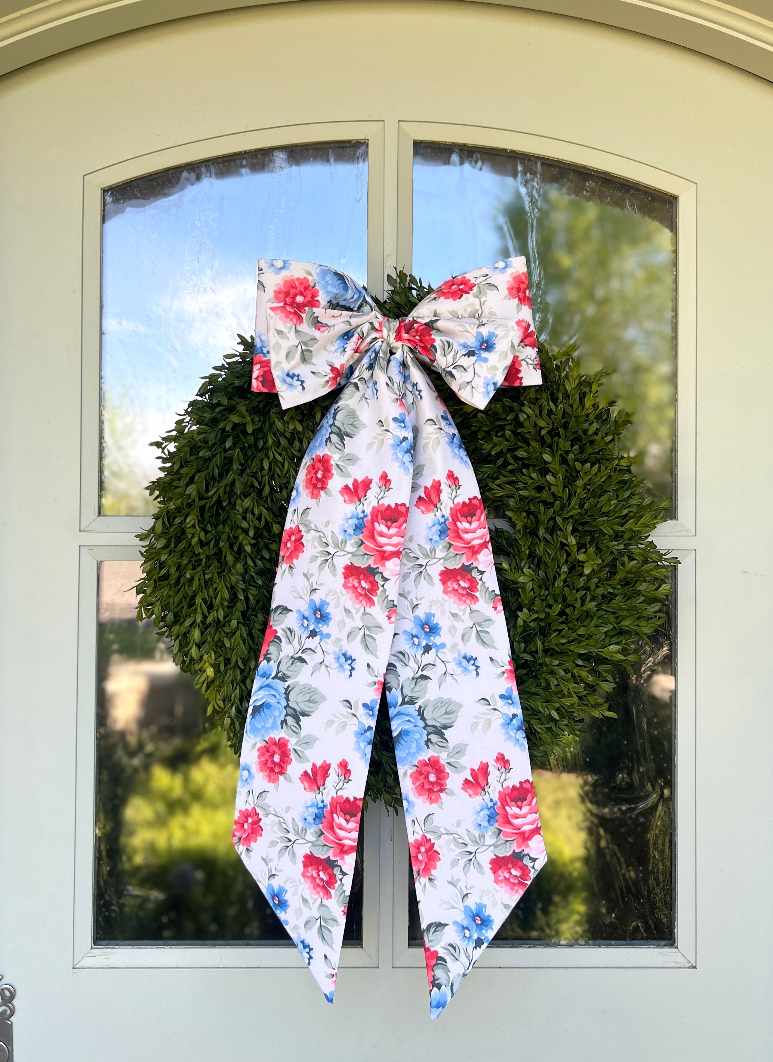 Liberty Garden Wreath Bow