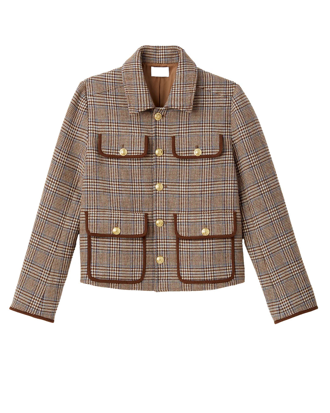 Rory Jacket Brownstone Tweed