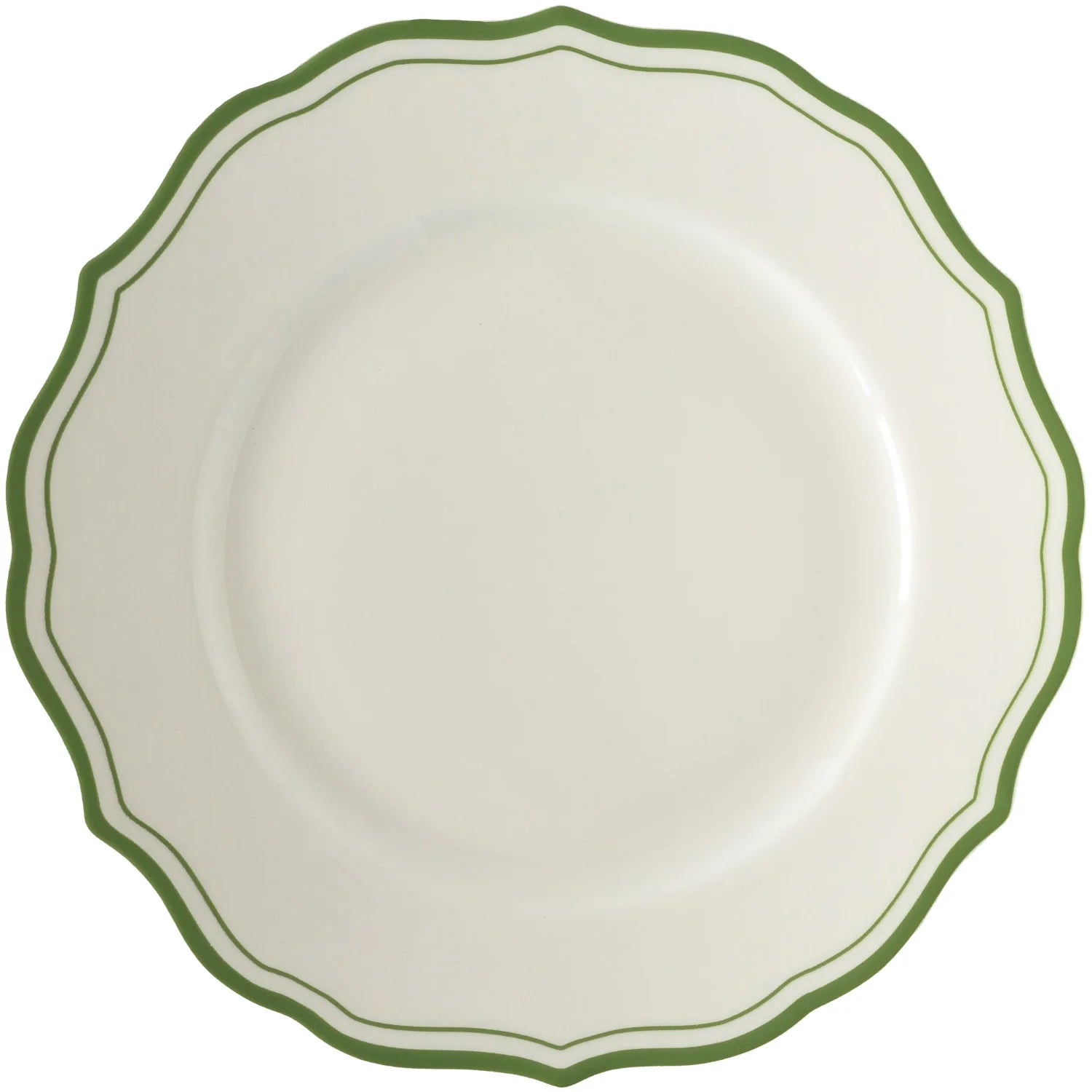 Green Icing on the Cake Dinner Plate