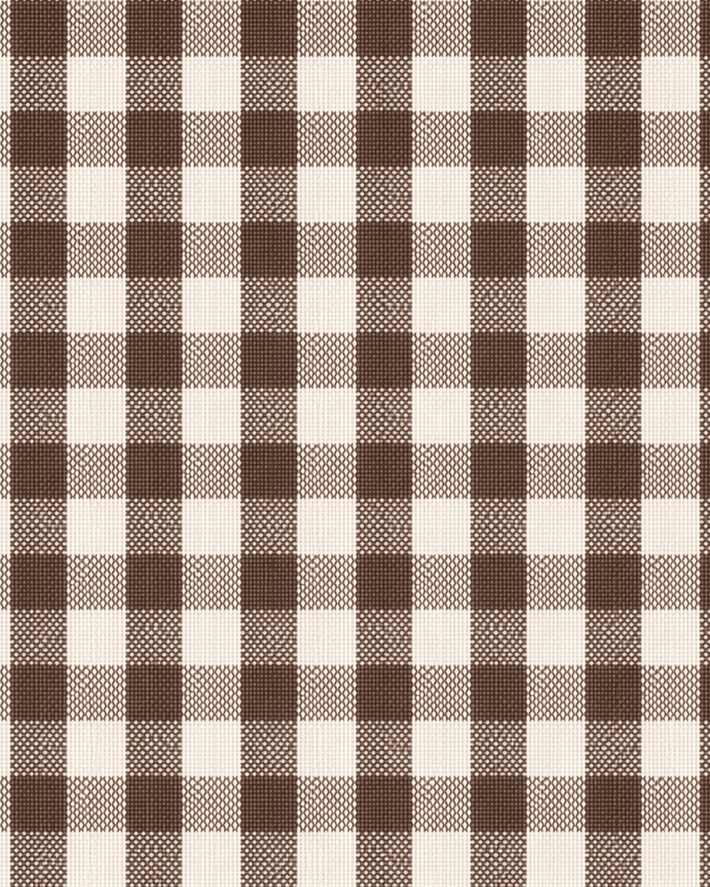 Camden Check Pillow in Bramble