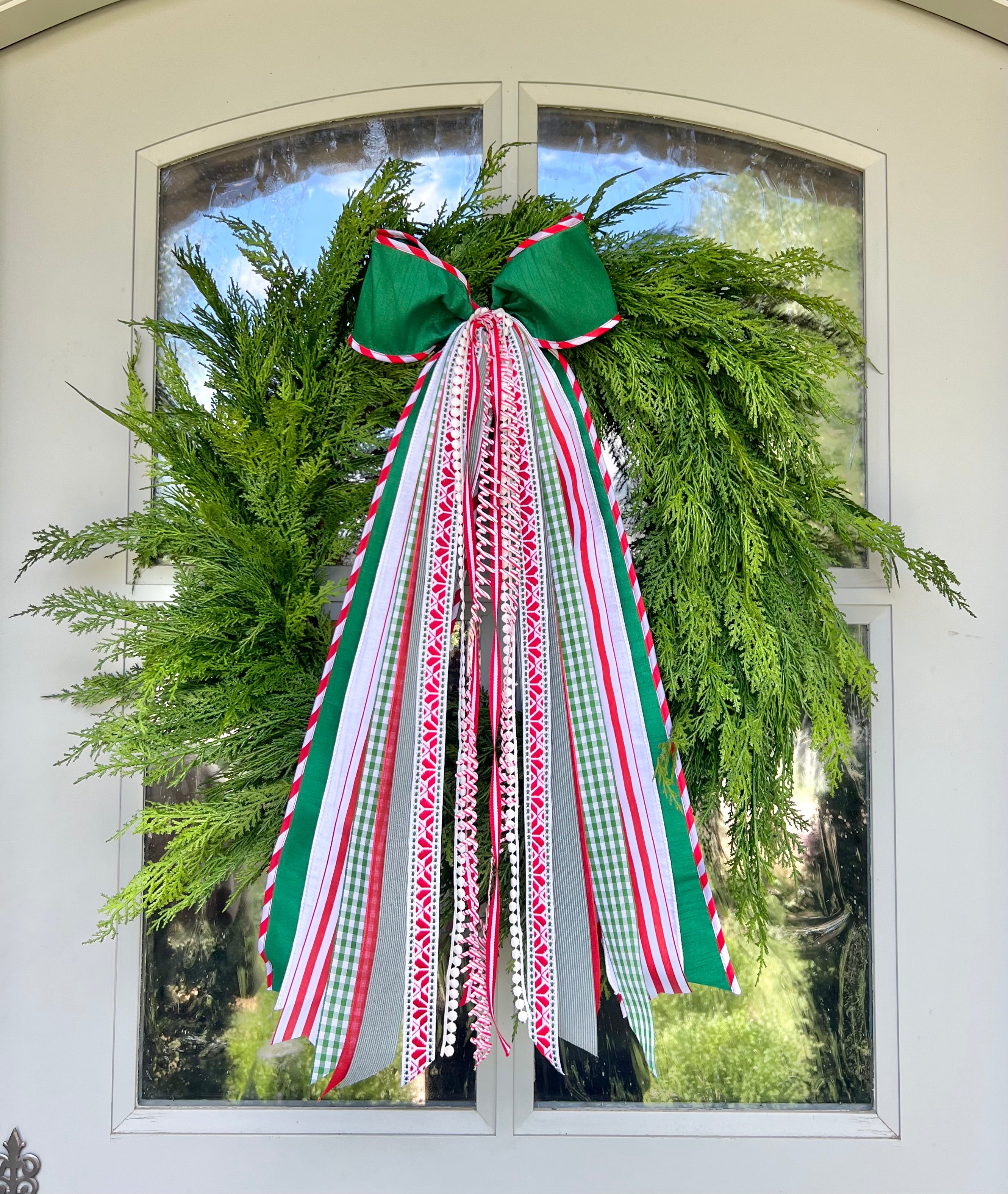 Candy Cane Lane Wreath Ribbon