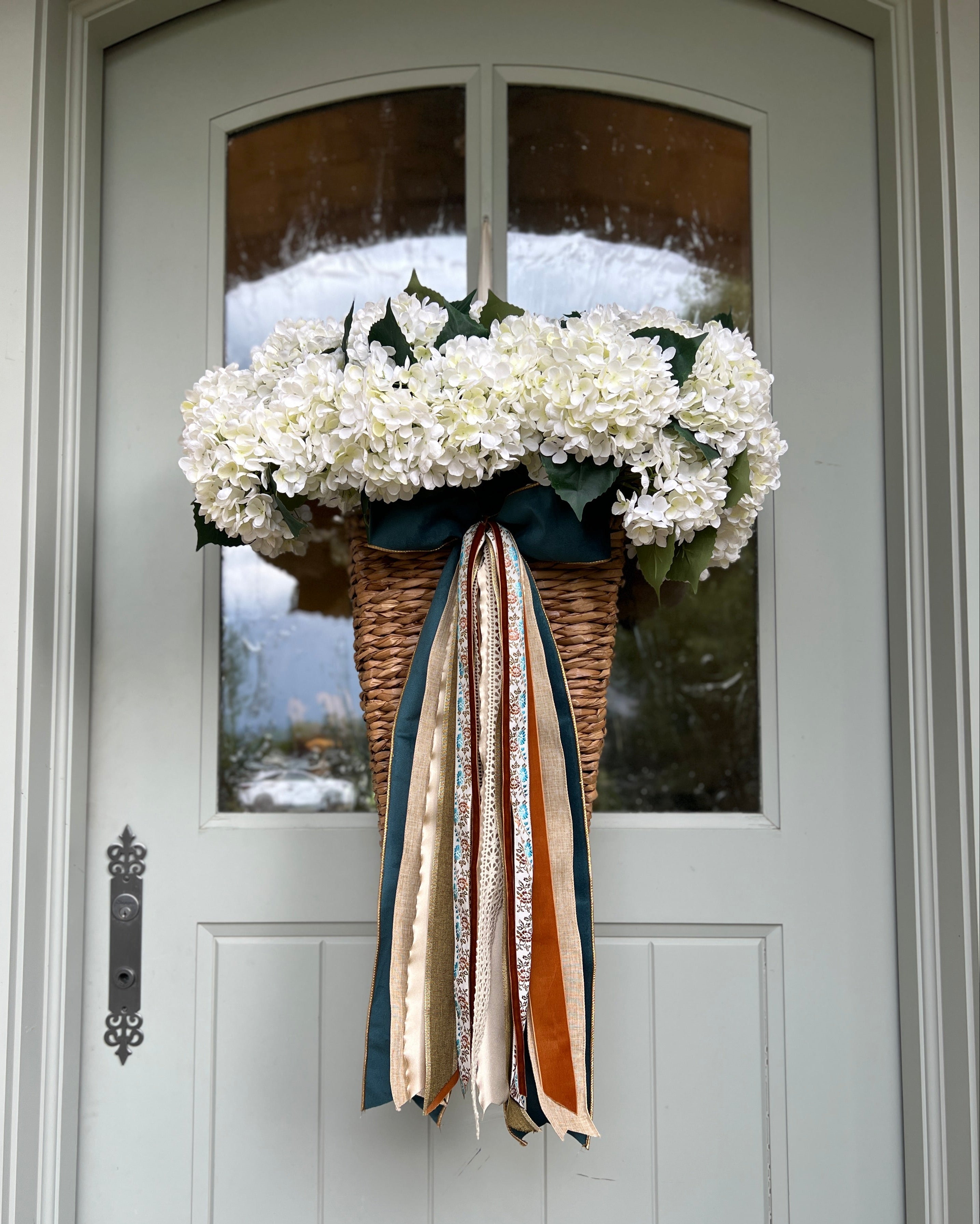 Copper Bloom Wreath Ribbon