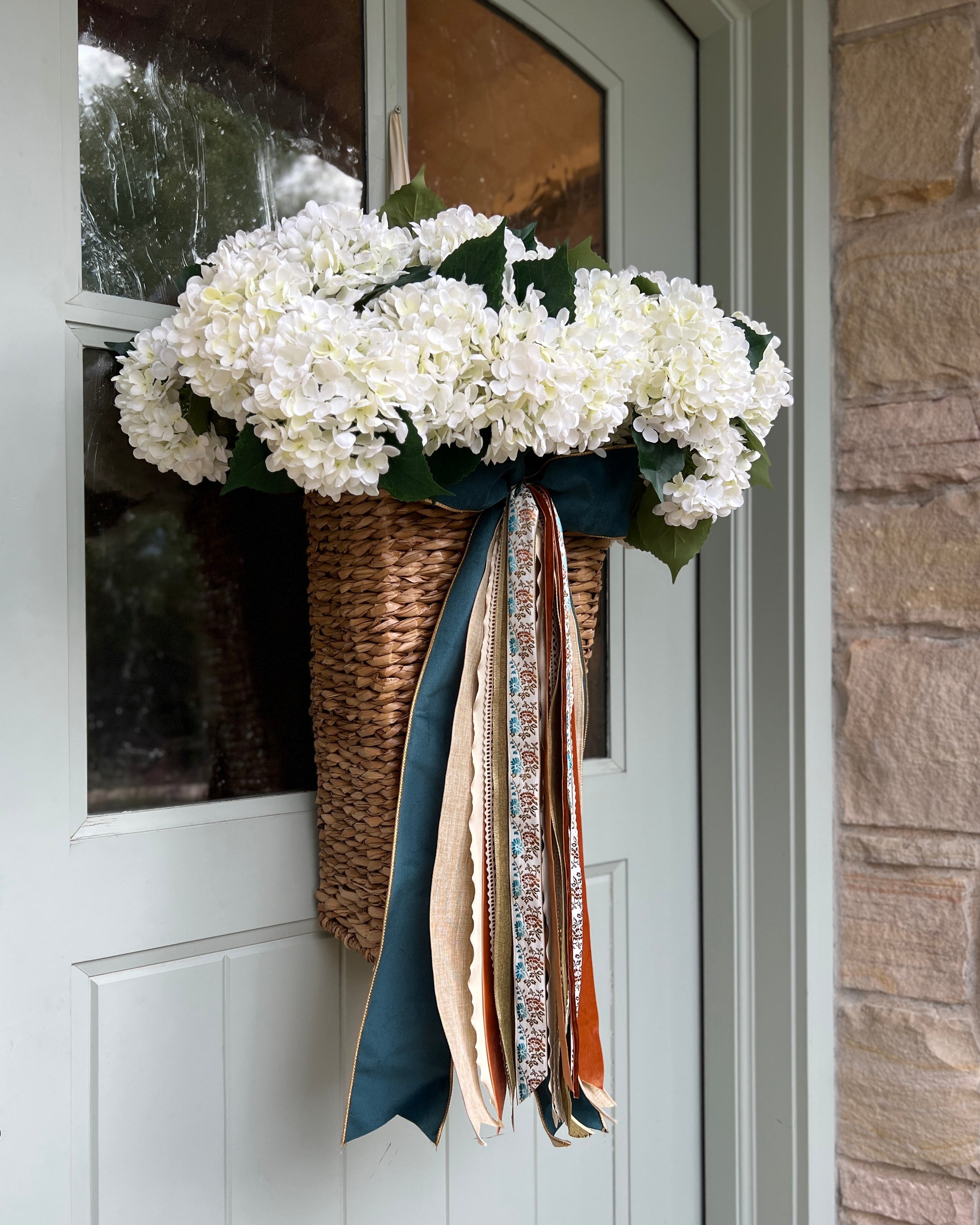 Copper Bloom Wreath Ribbon