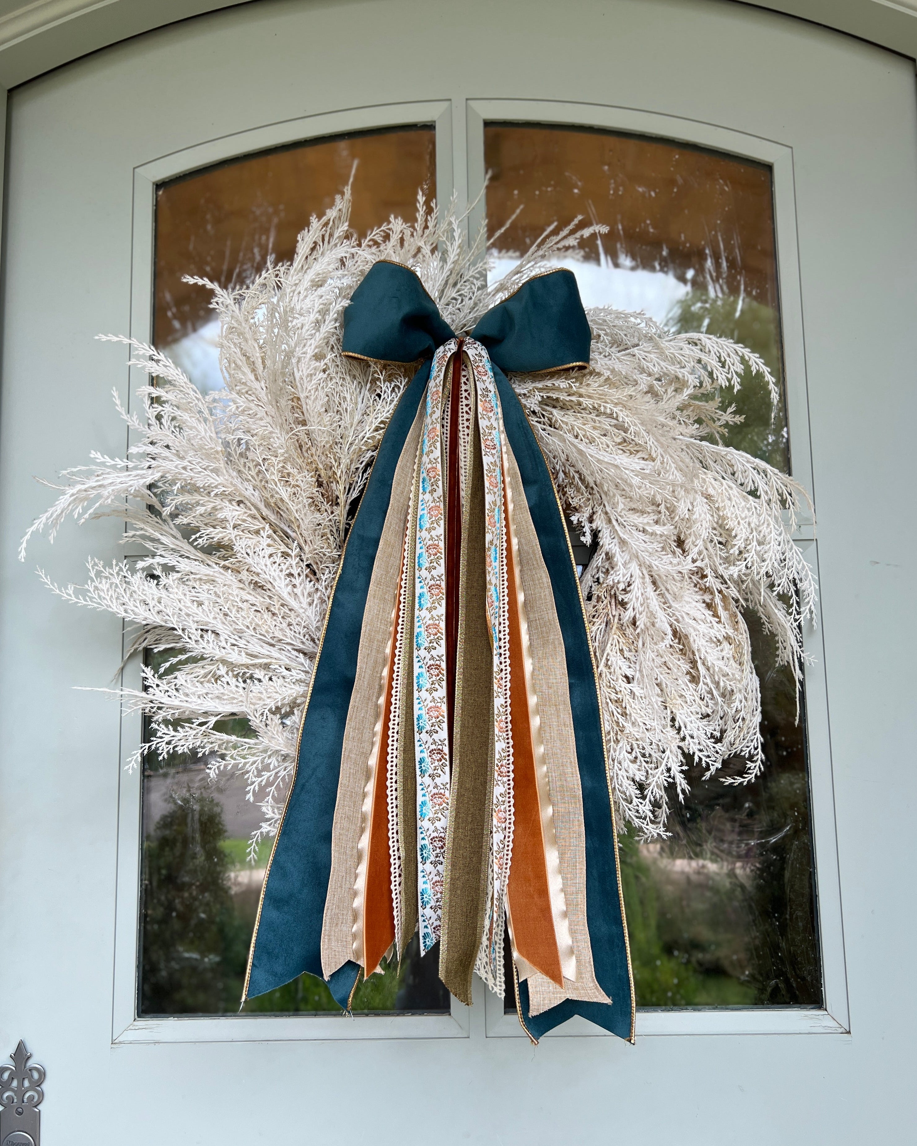 Copper Bloom Wreath Ribbon