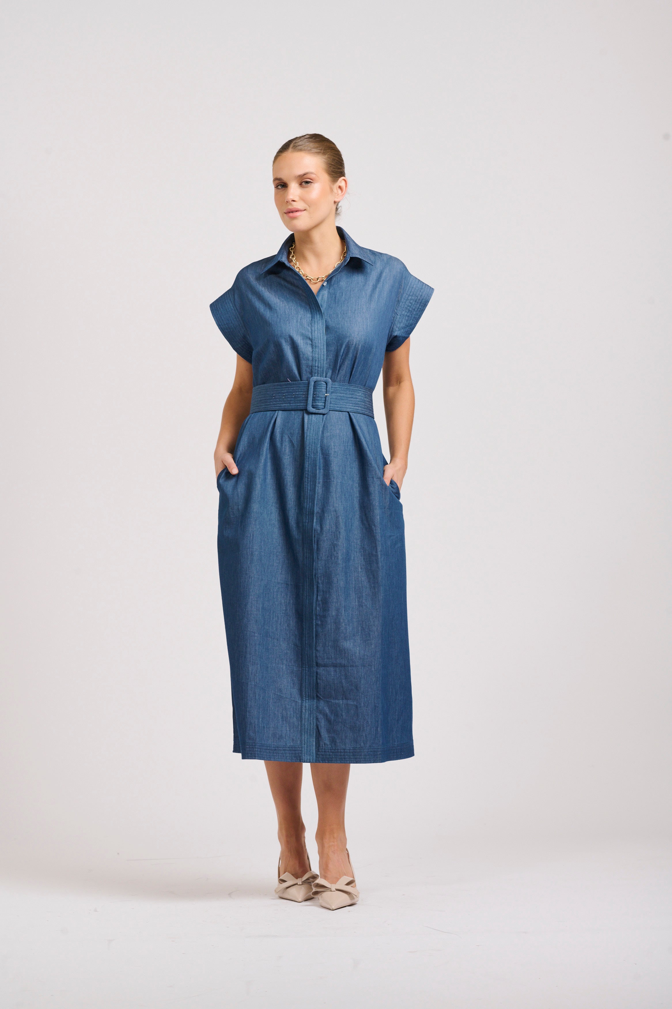 The Fifi Shirt Dress